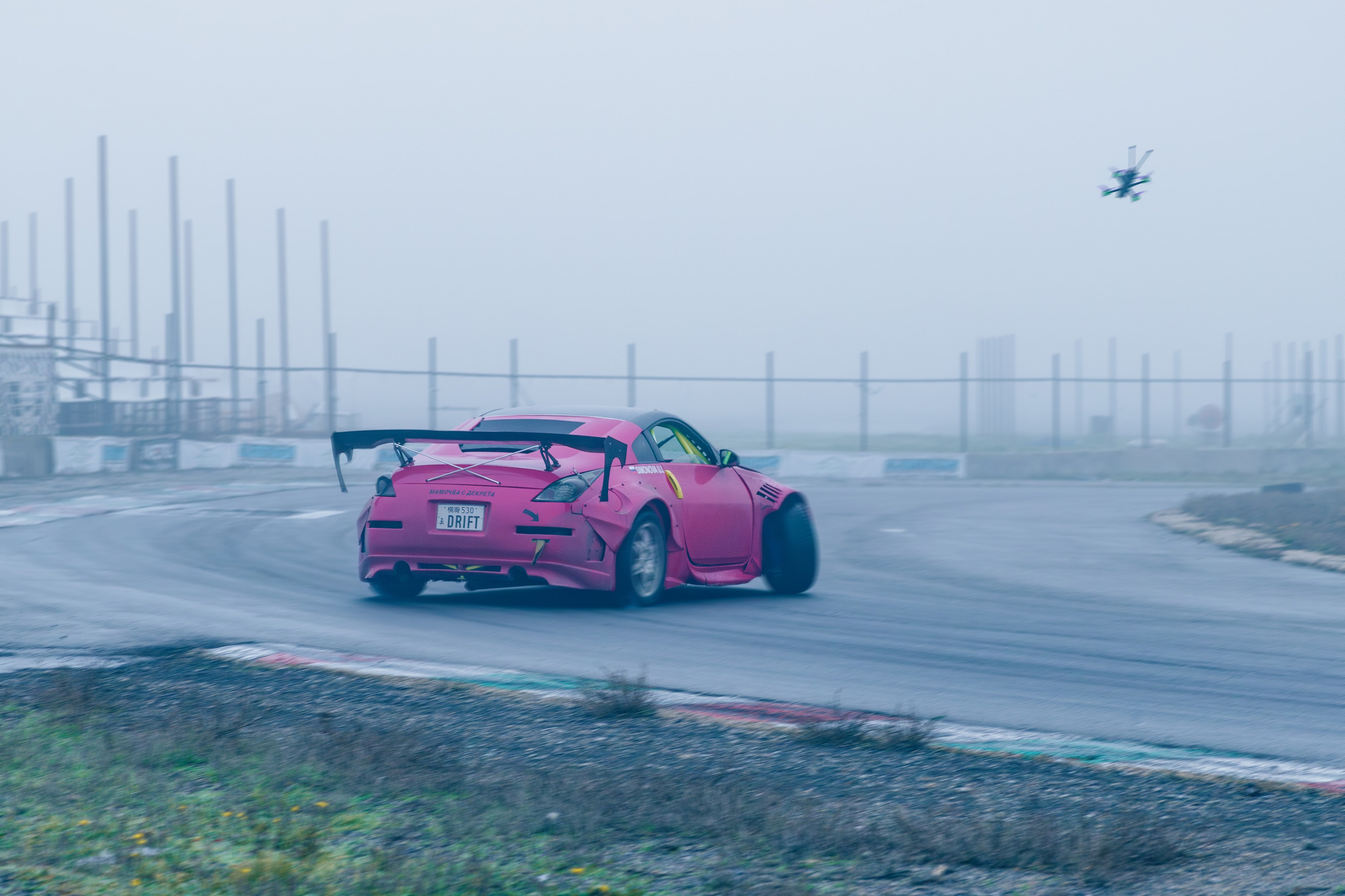 Фотосъёмка профессионального зимнего дрифта в Ростове-на-Дону. Портретный фотограф в Ростове-на-Дону Антон Казарин