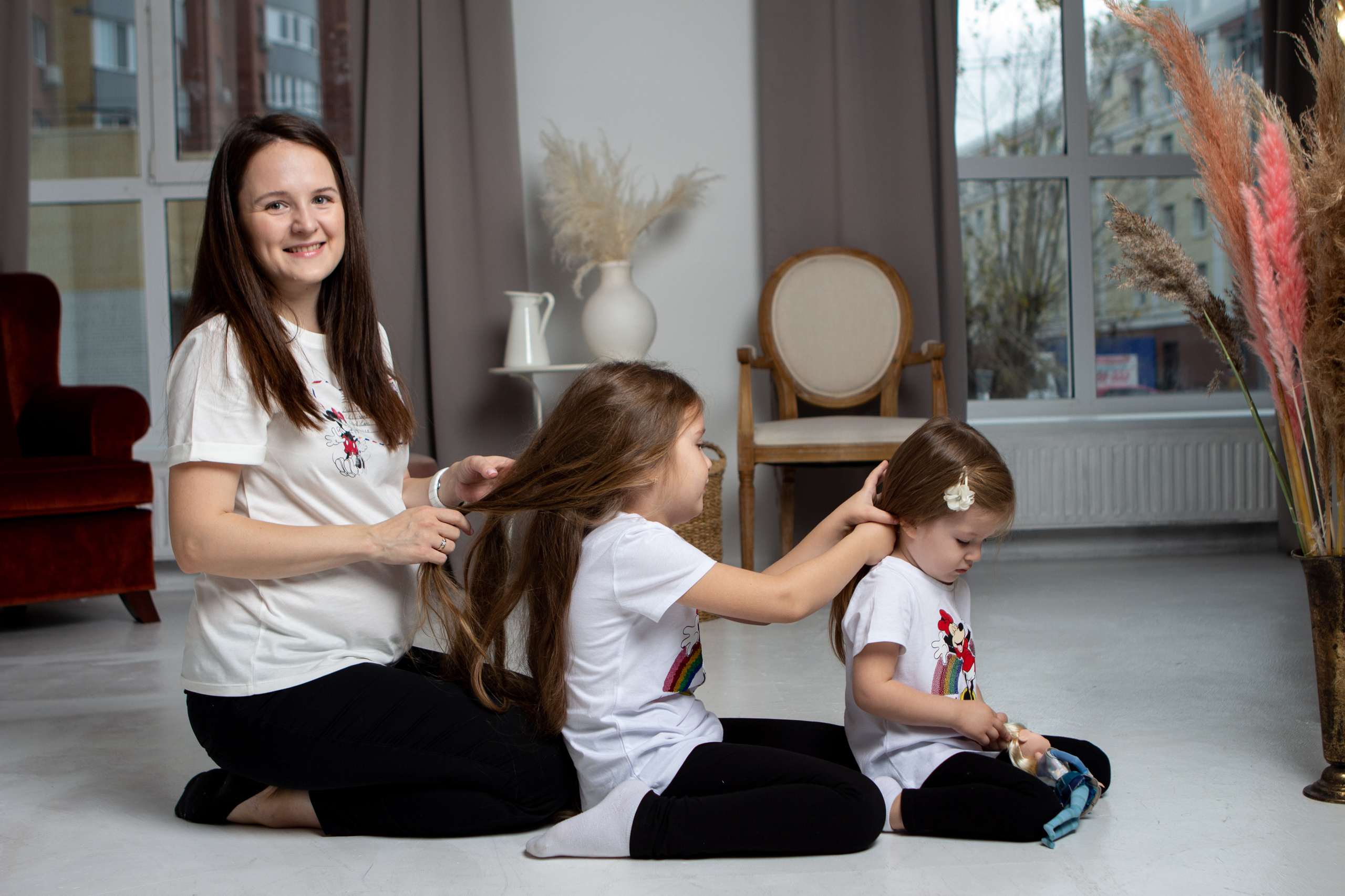 Мила и ее дочки