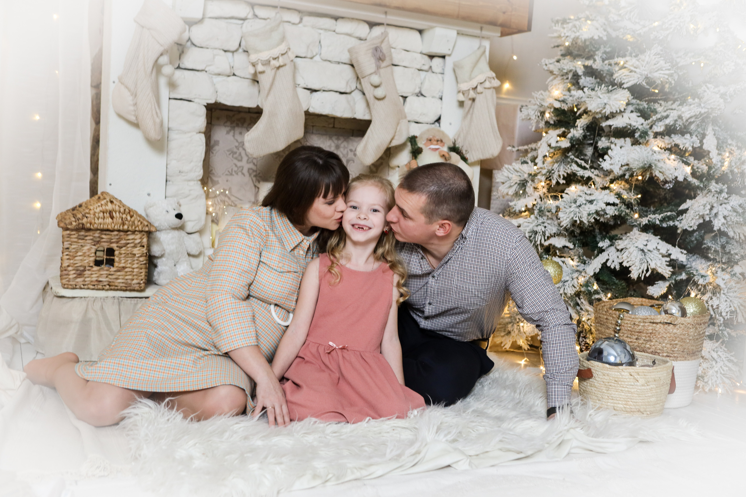 Новогодняя семейная фотосессия