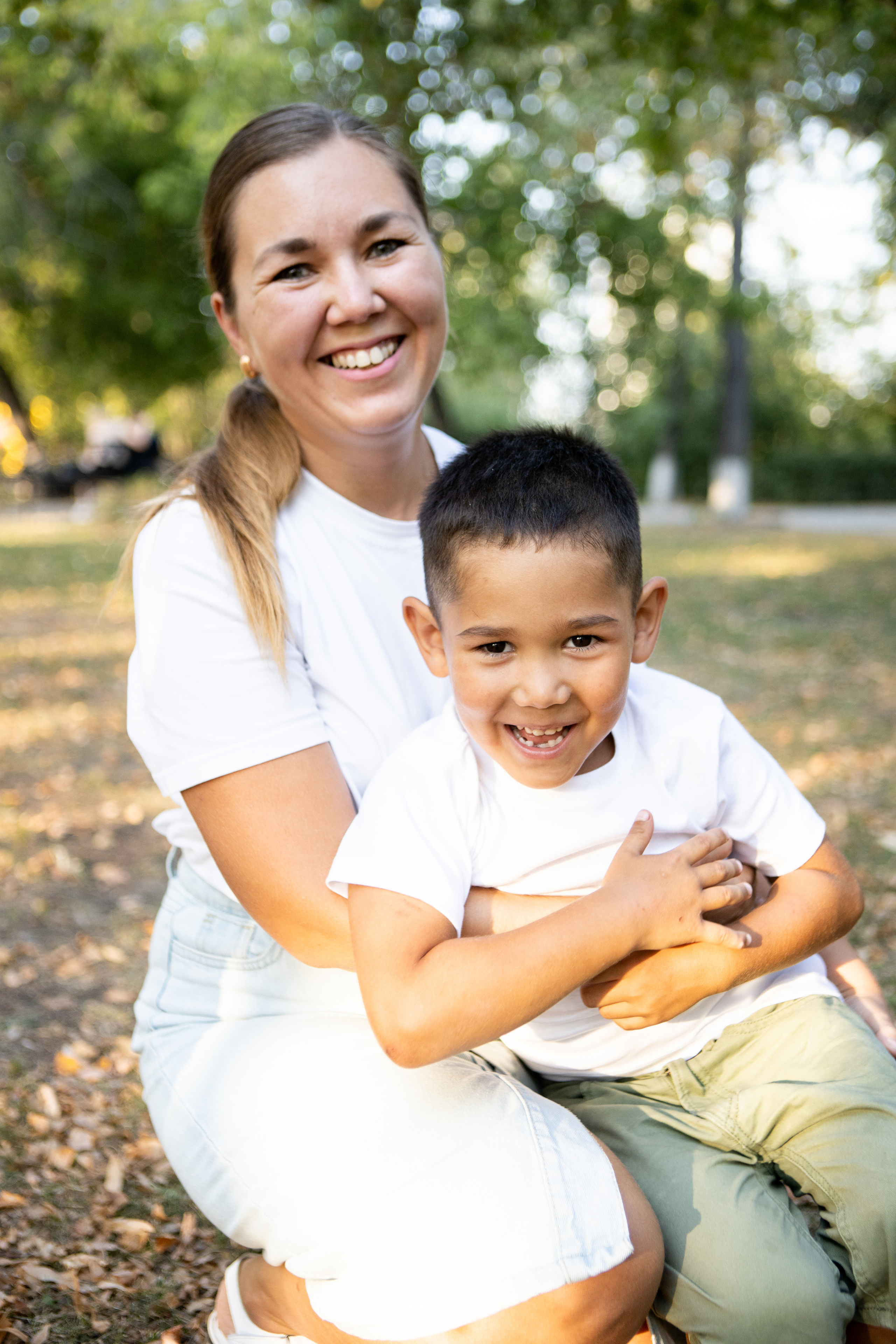 Летняя прогулка для дружной семьи