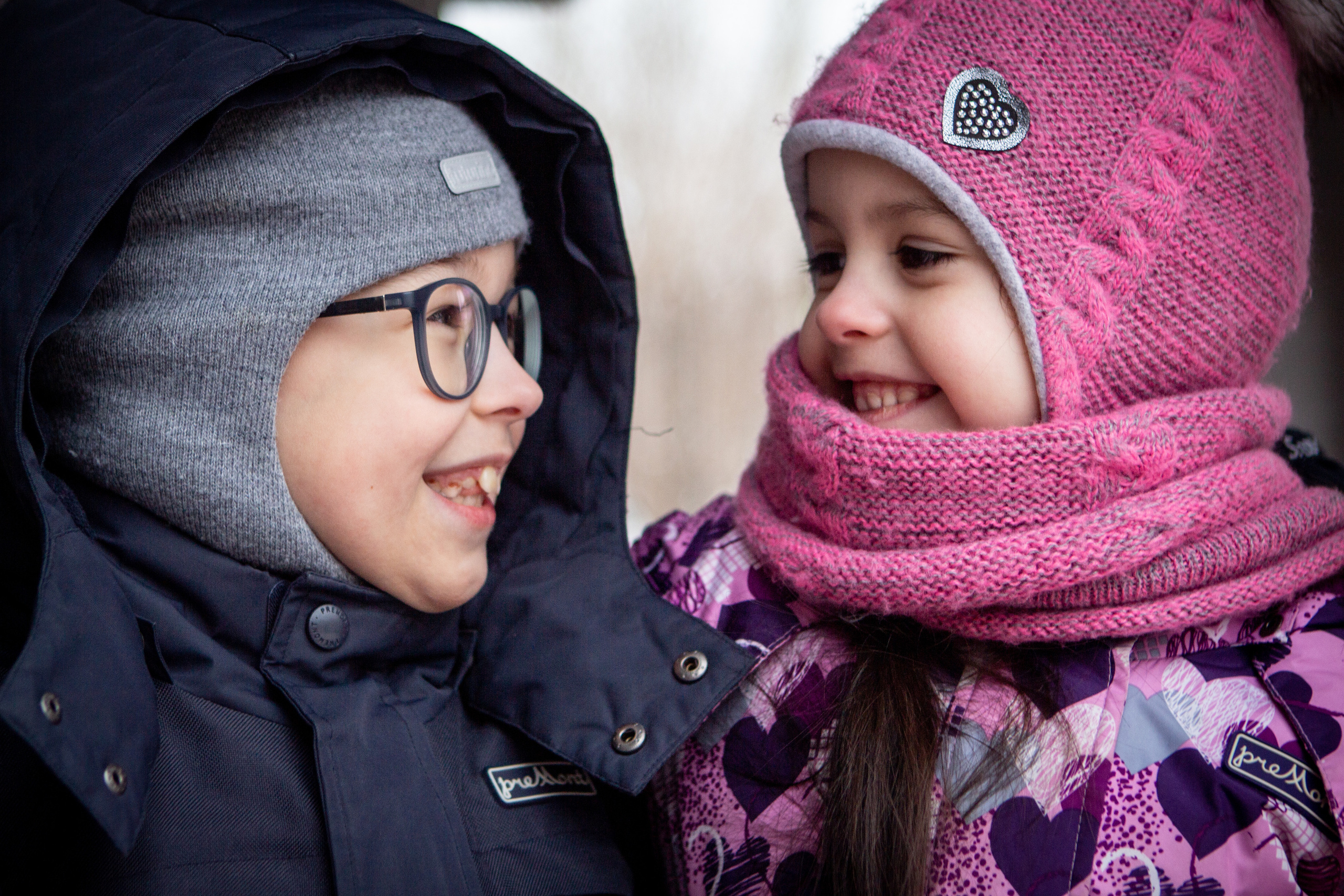 Волшебная зимняя прогулка для Иры и ее деток