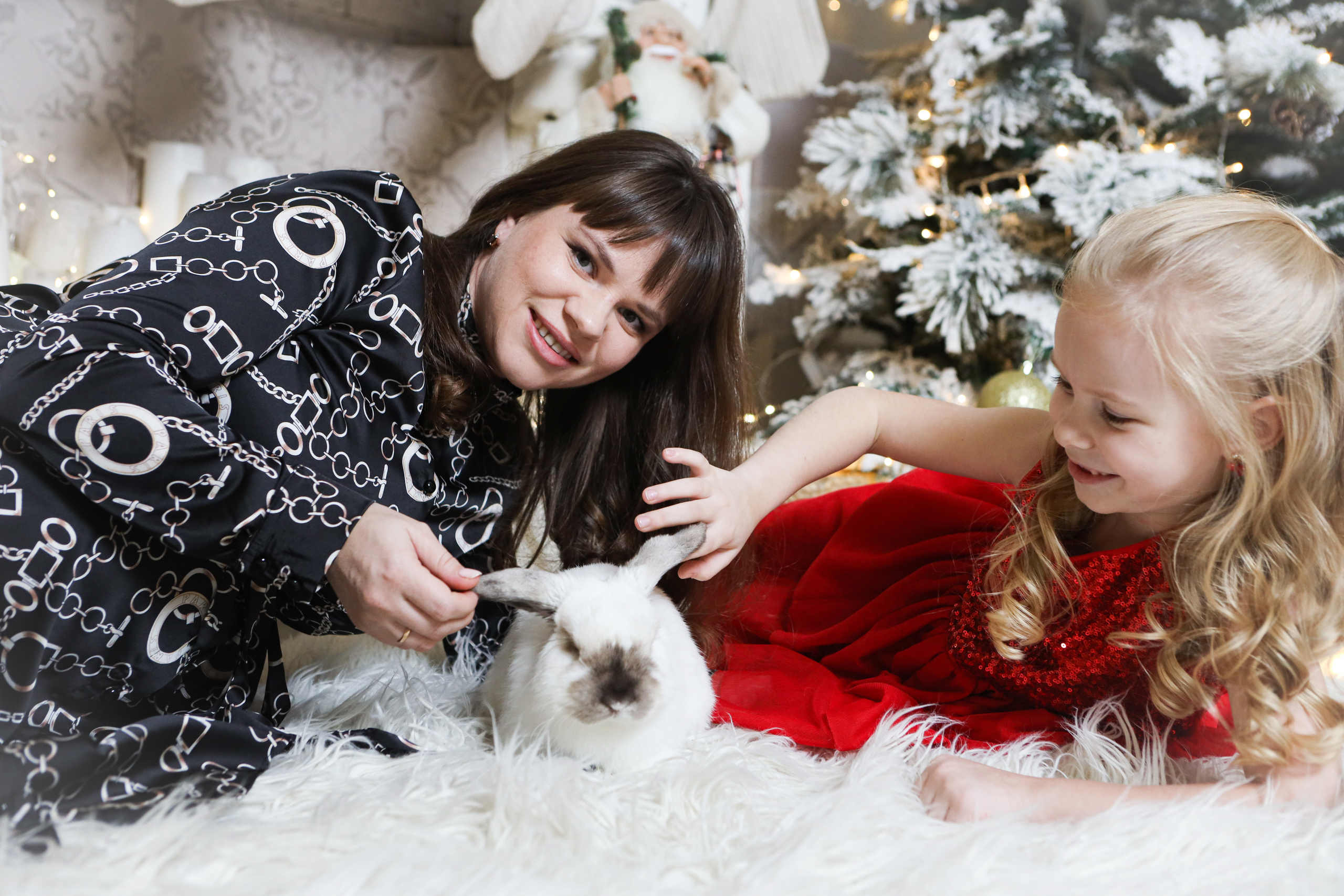 Новогодняя семейная фотосессия