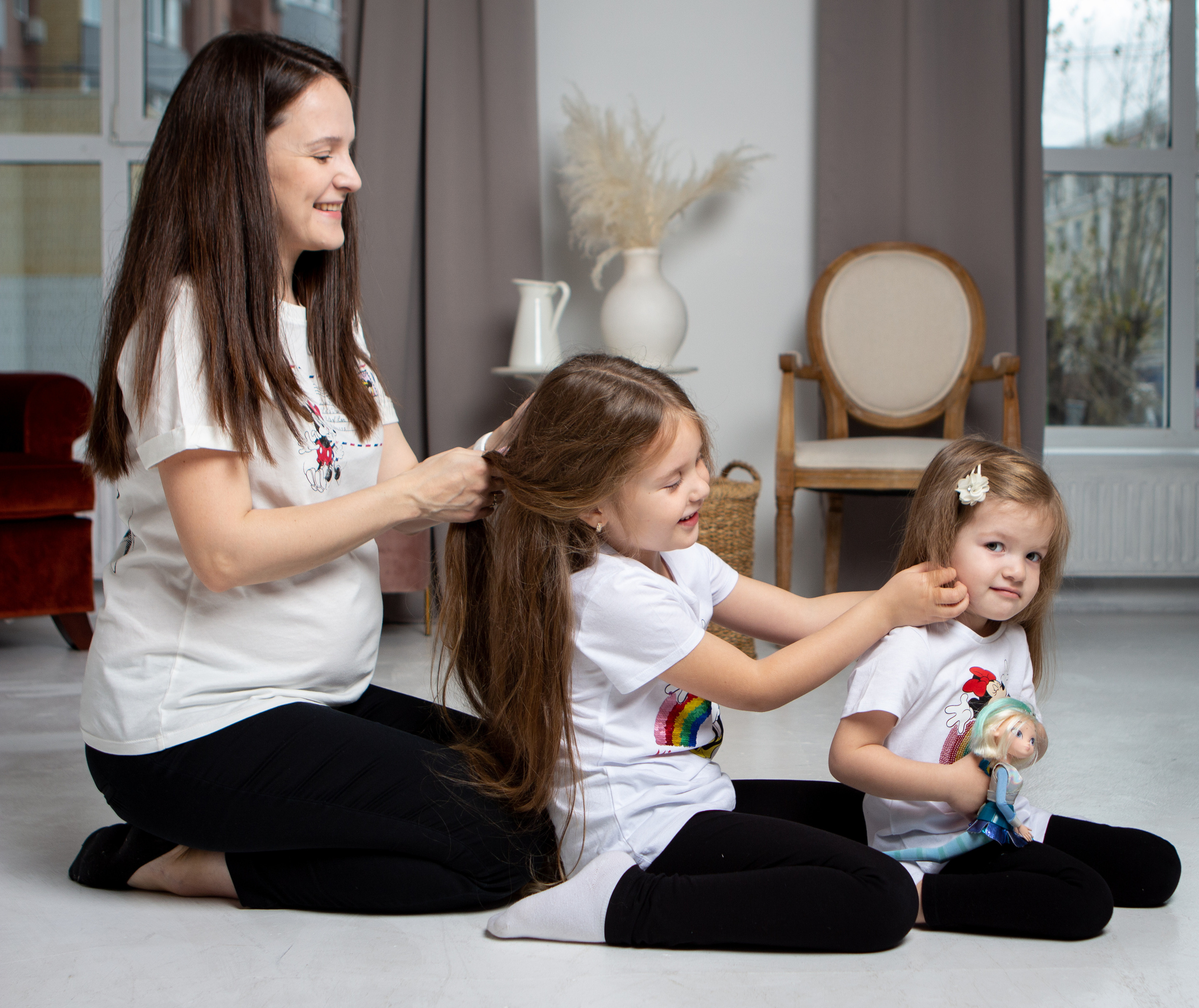 Мила и ее дочки