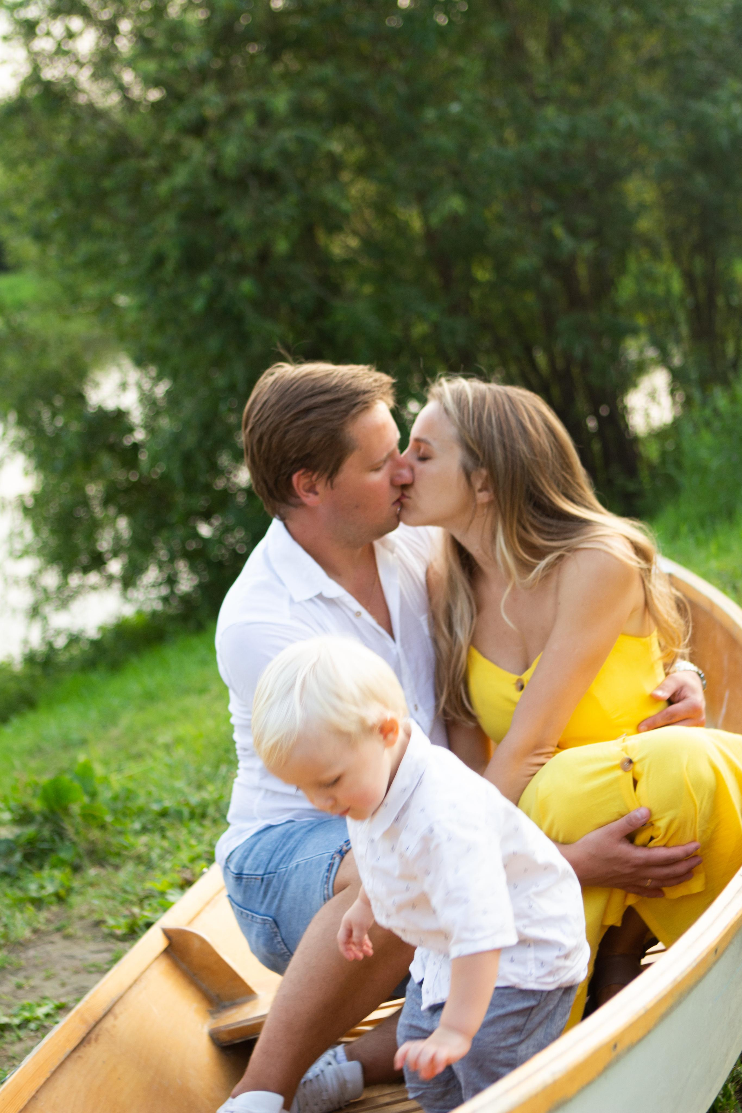 Летняя съемка на природе для замечательной семьи