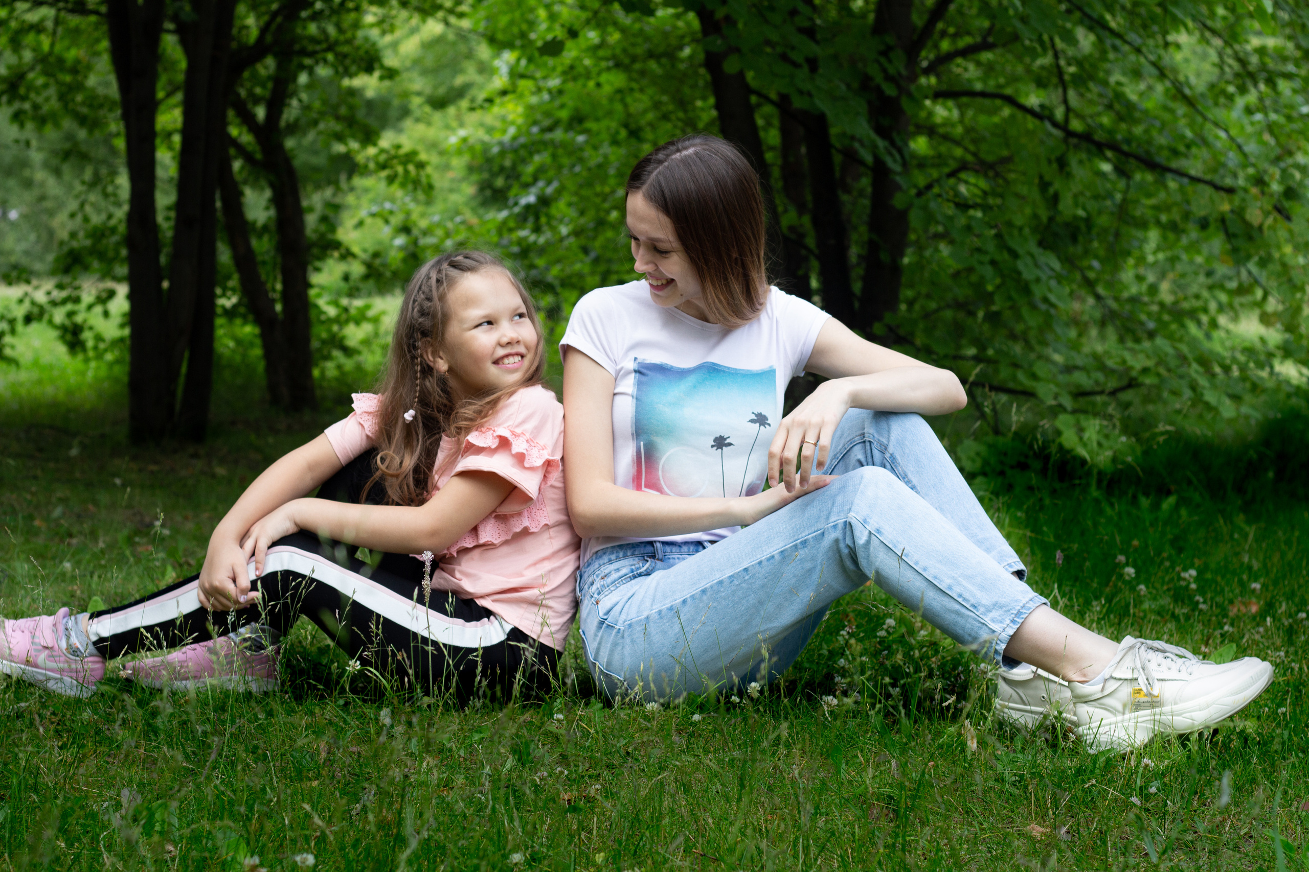 Три поколения женщин