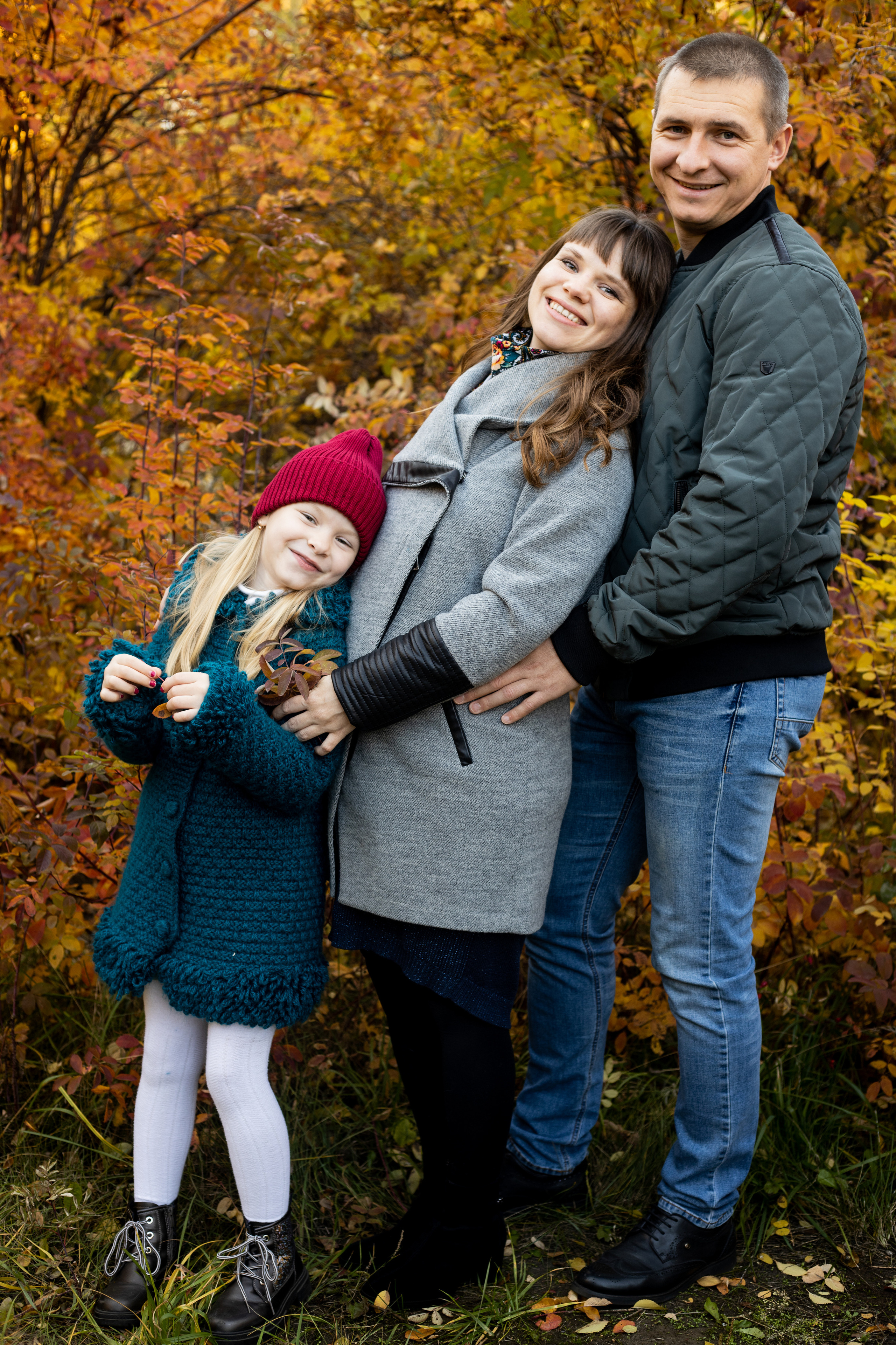 Осенняя фотопрогулка для дружной семьи