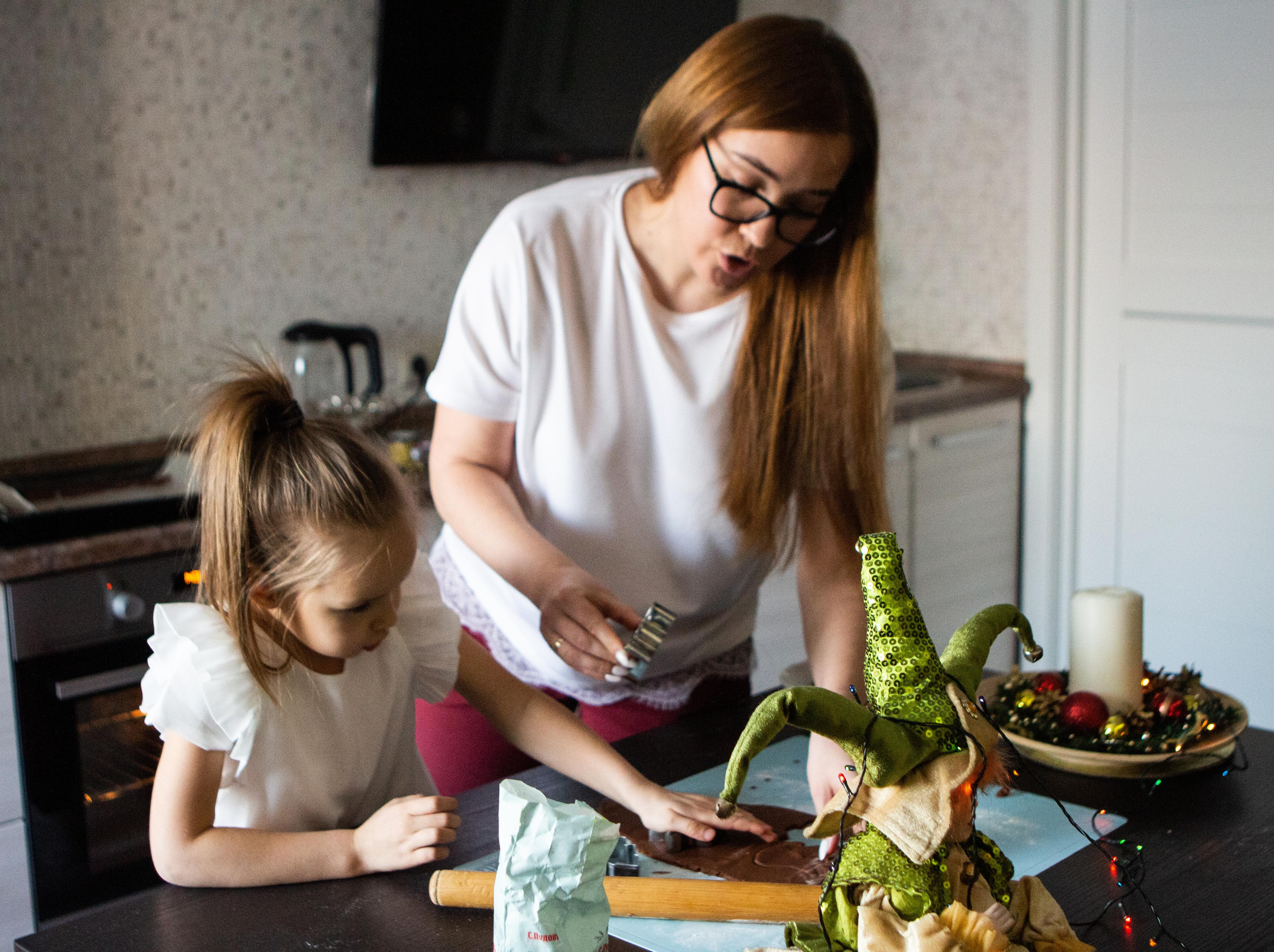 Домашняя фотосессия Ирины и ее замечательной дочки