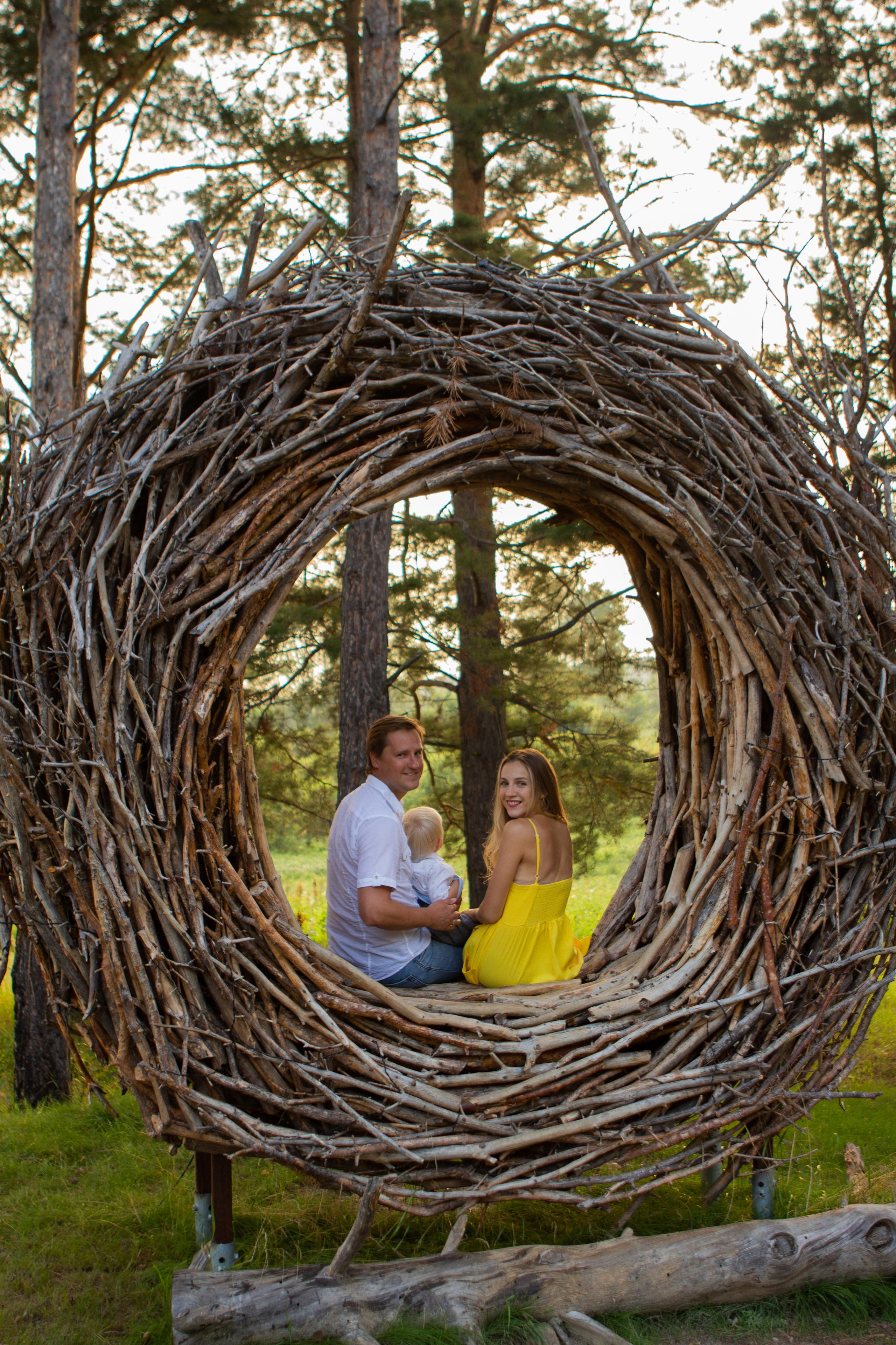 Летняя съемка на природе для замечательной семьи