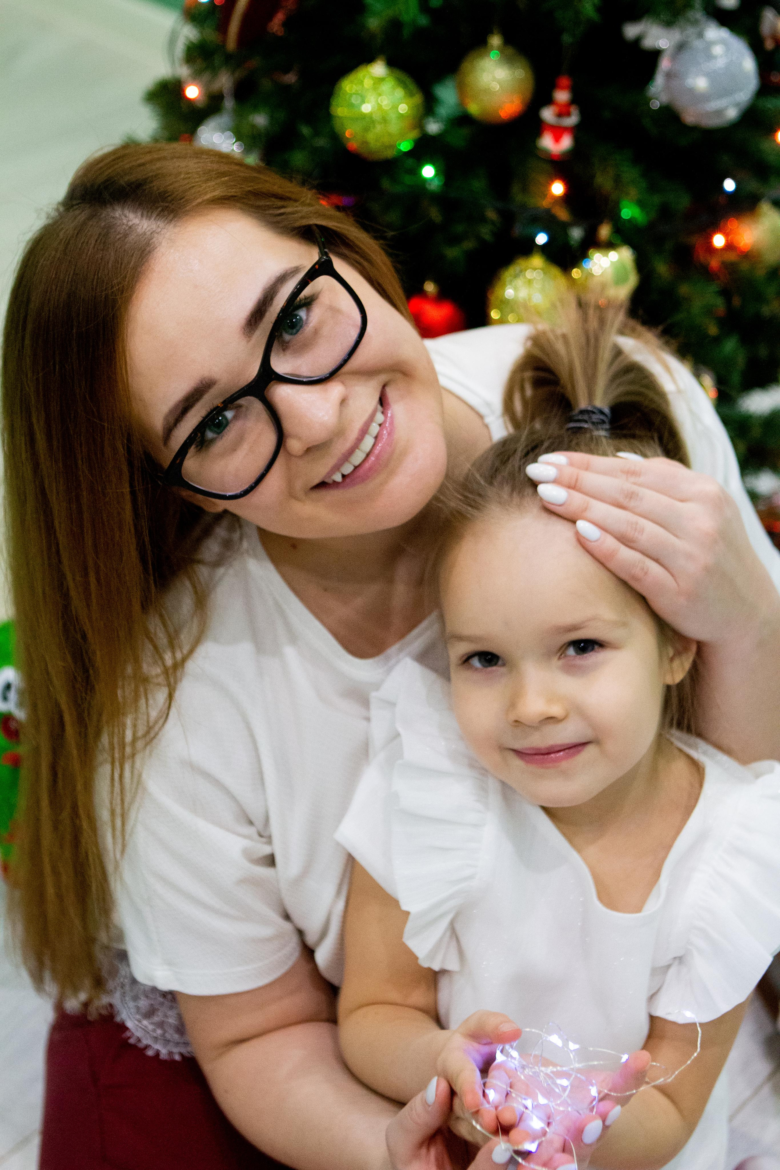 Домашняя фотосессия Ирины и ее замечательной дочки