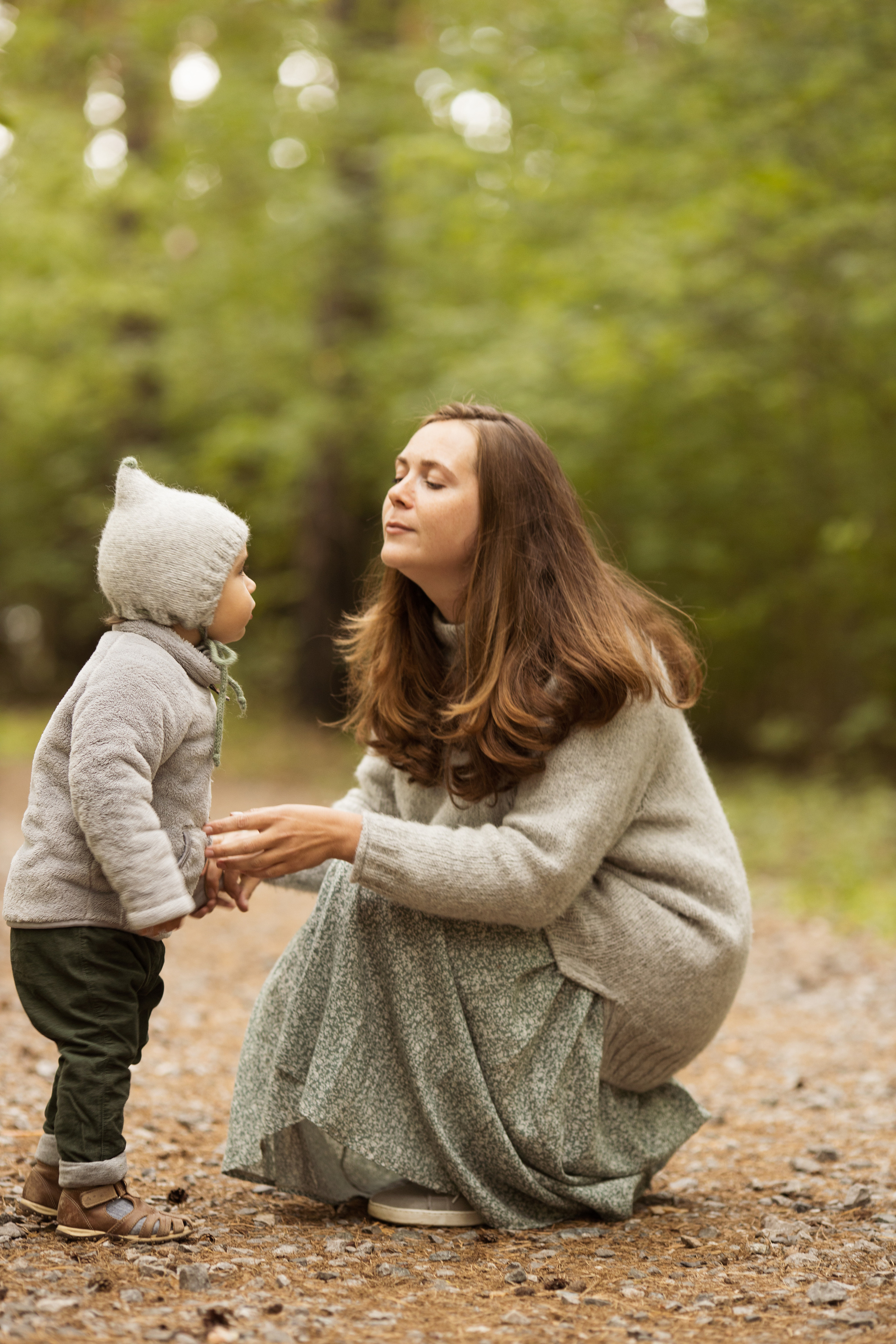 Прогулочная фотосессия для Олеси и ее малыша