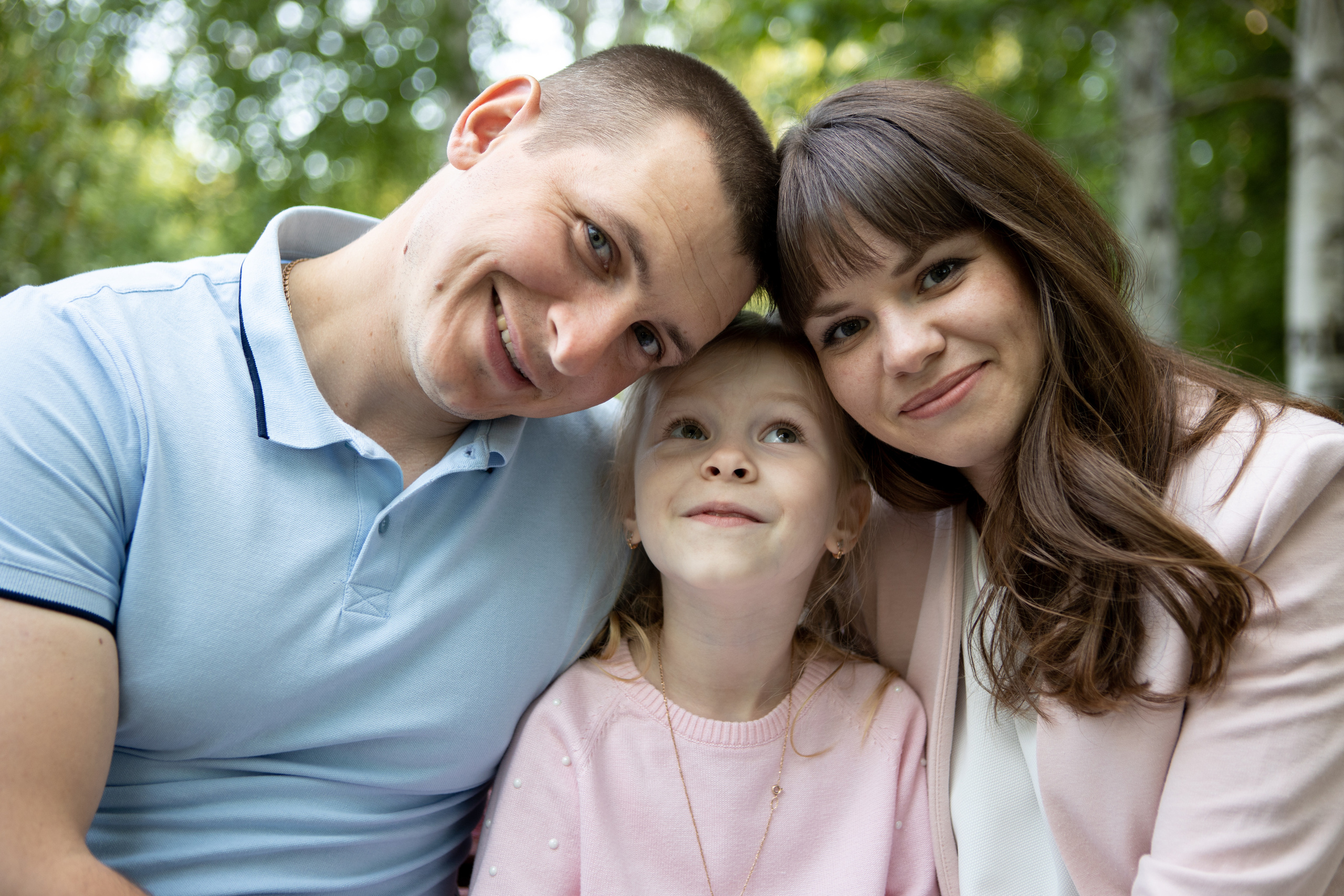Семейная фотосессия в цветении