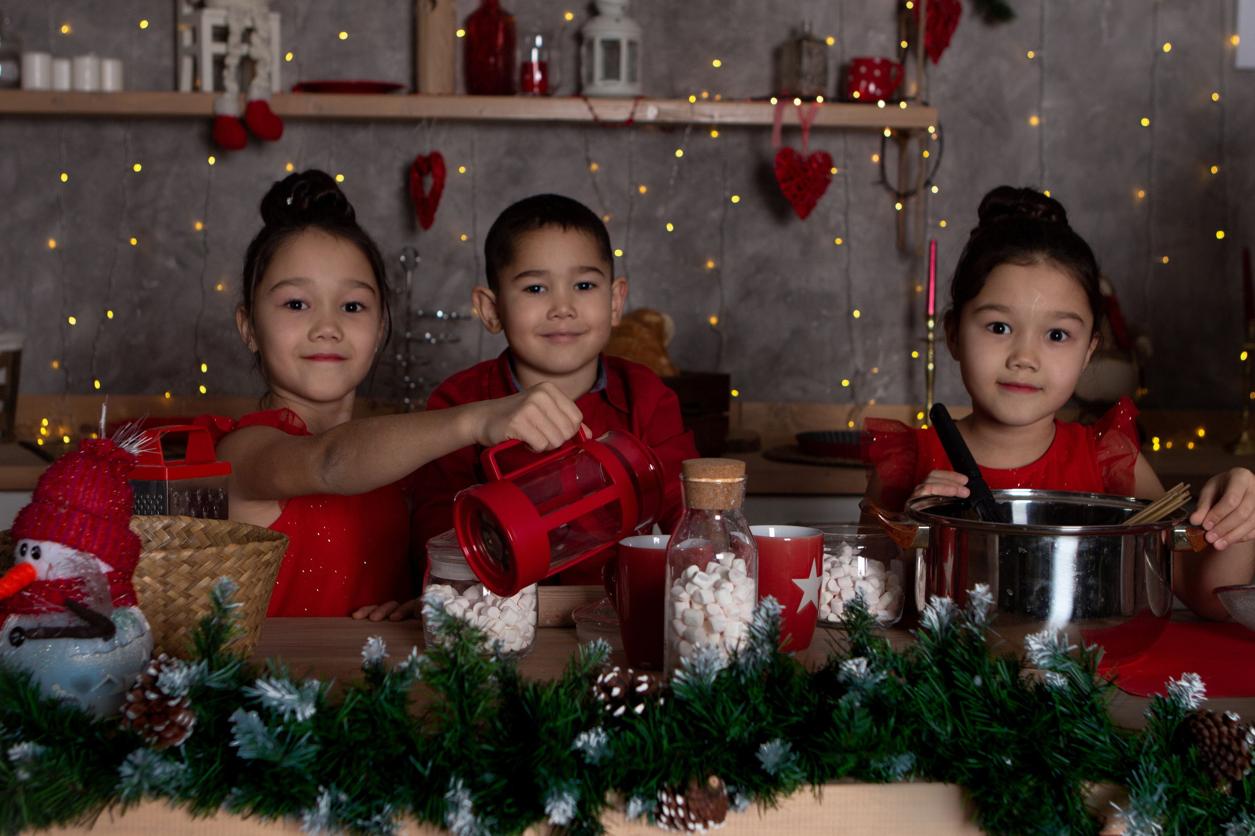 Новогодняя история для чудесной семьи