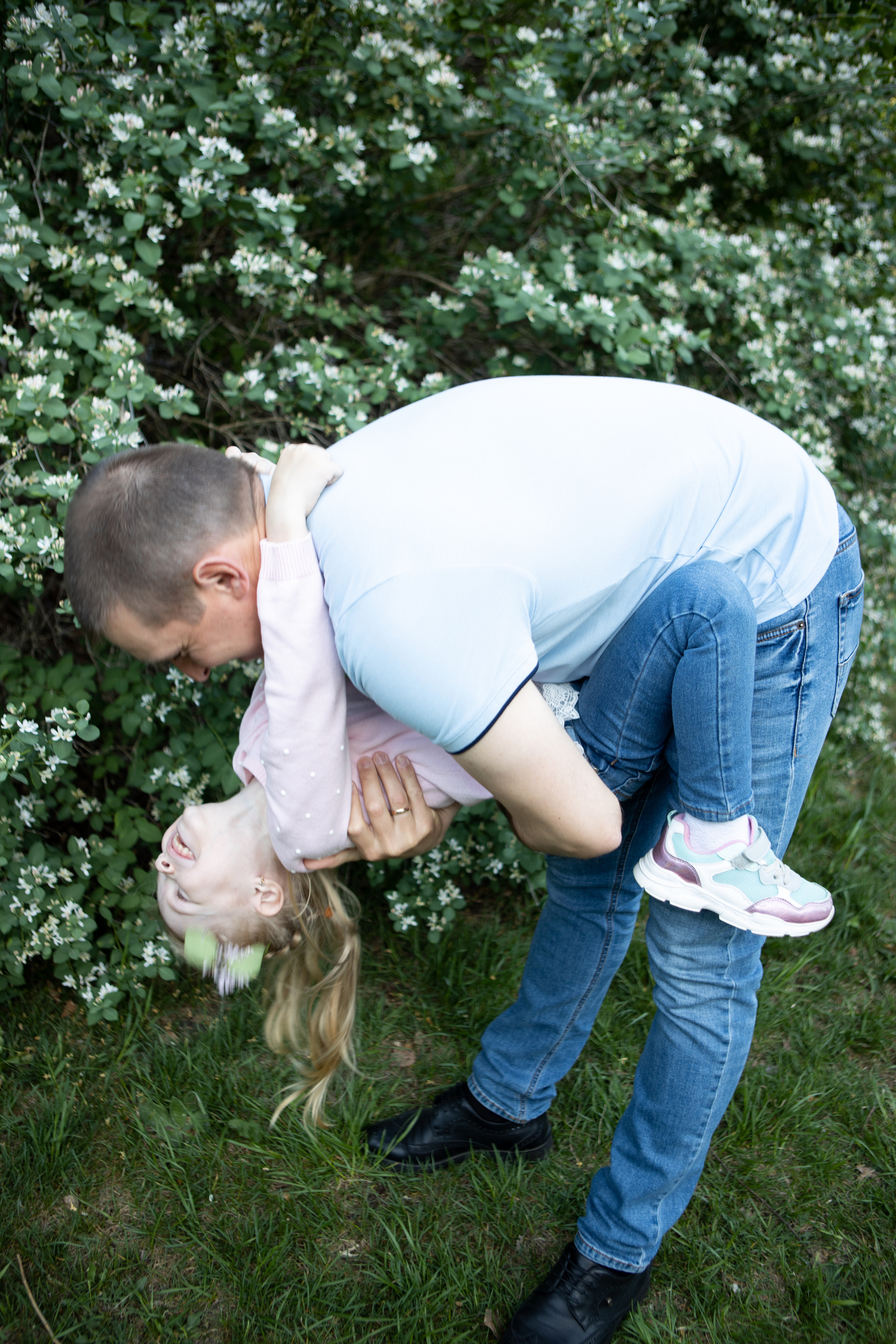 Семейная фотосессия в цветении