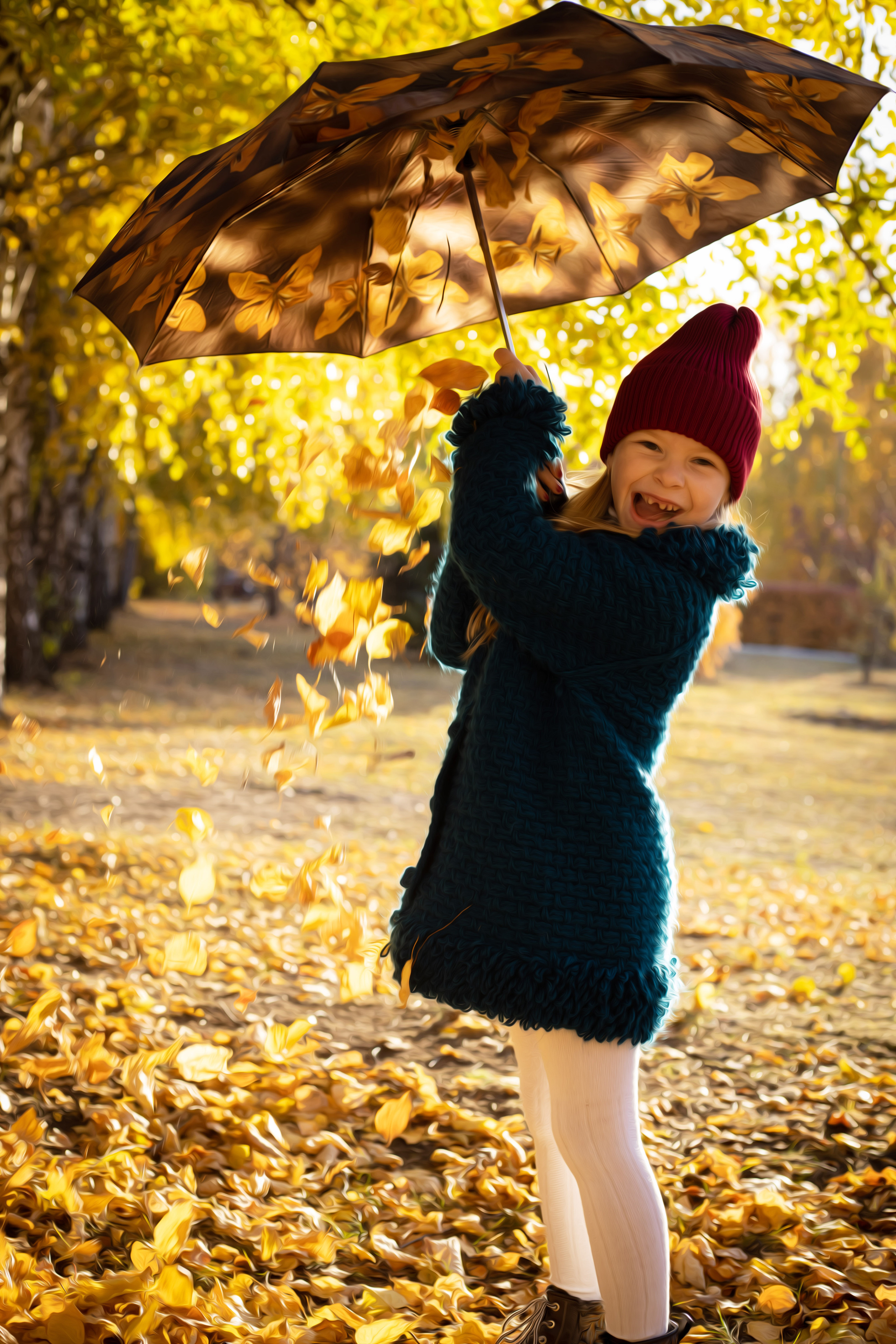 Осенняя фотопрогулка для дружной семьи