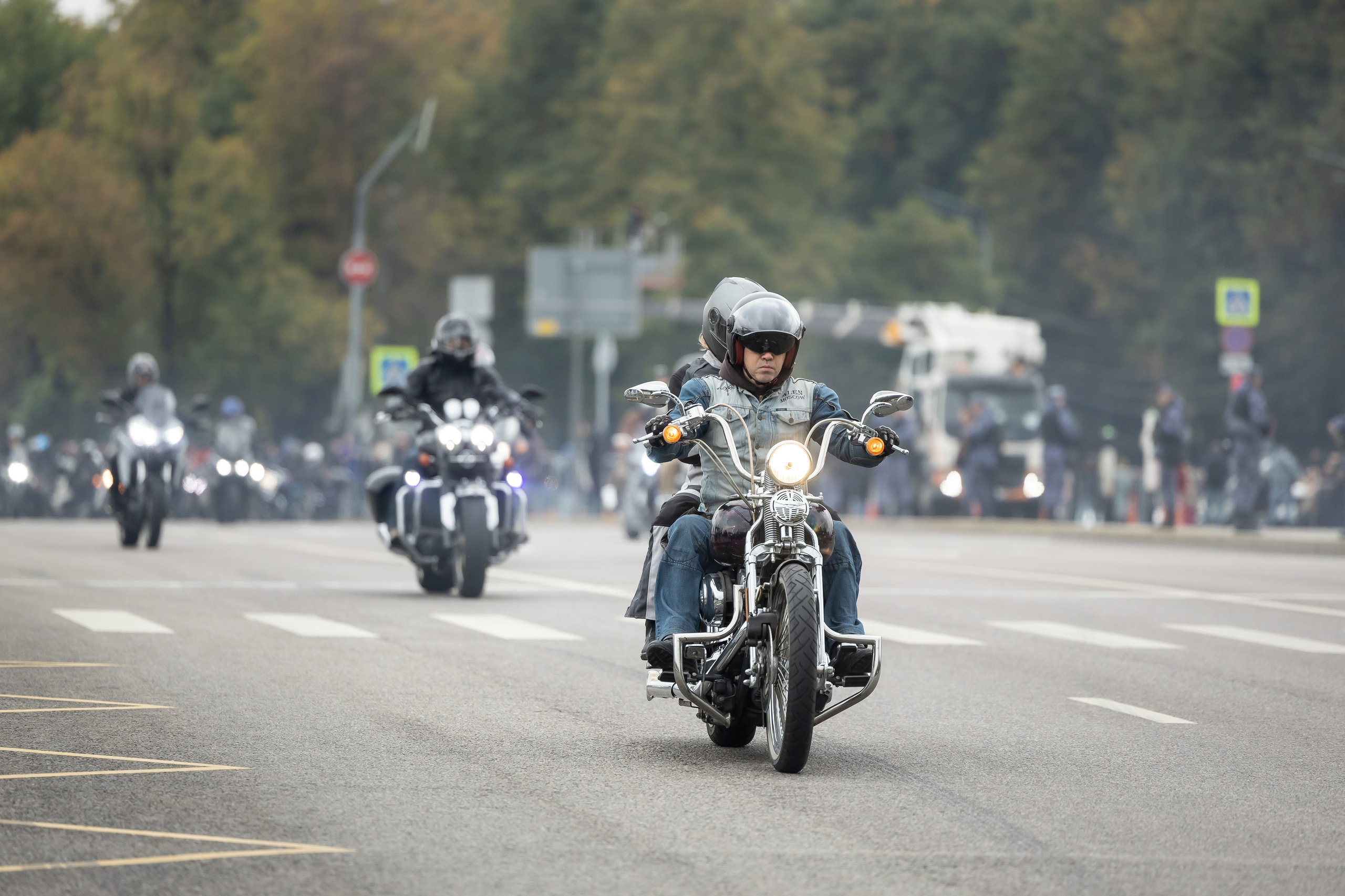 13-й Московский Мотофестиваль. Фотограф Владимир Охрименко