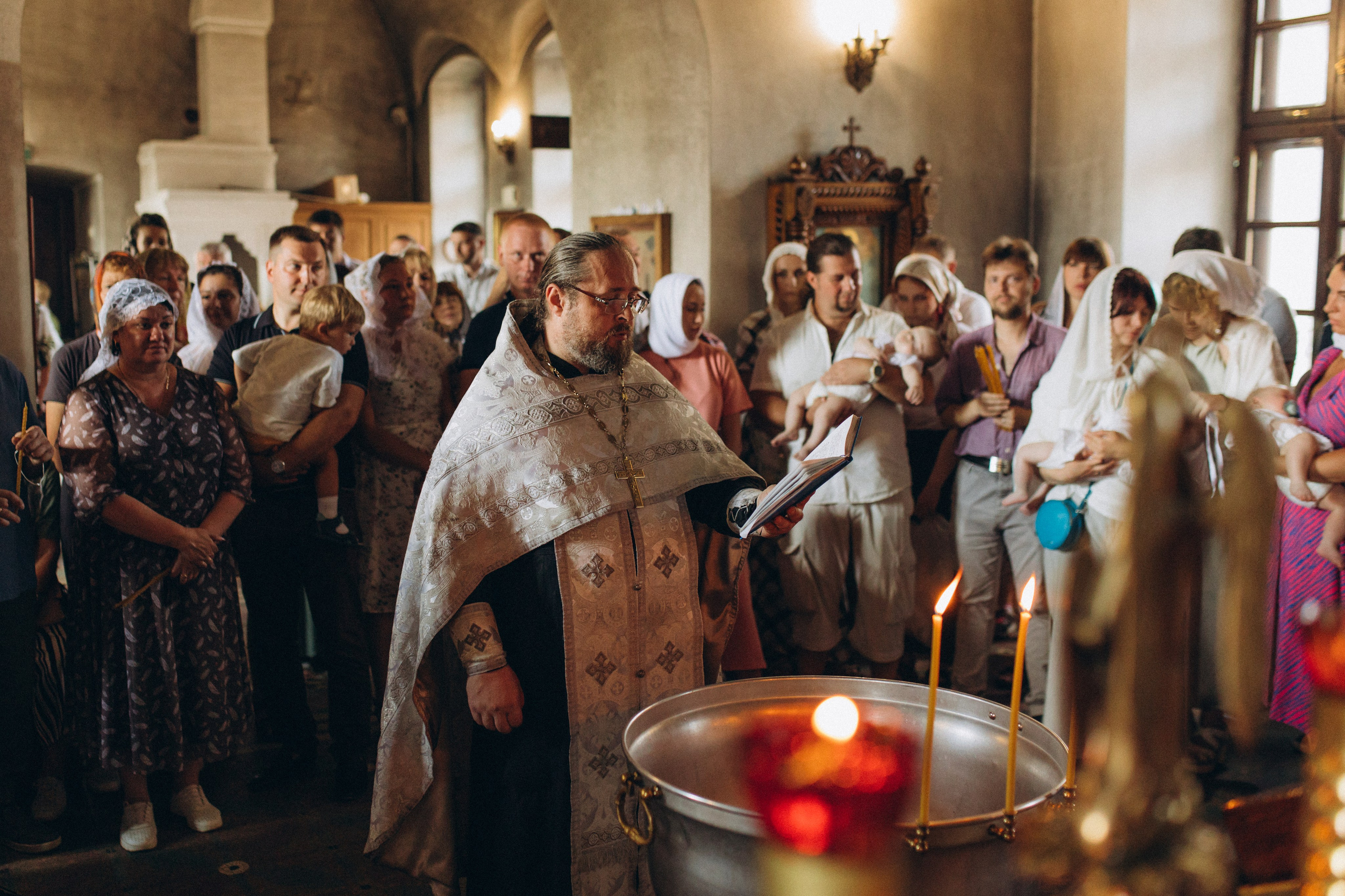 Крещение Марии. Семейный фотограф в Обнинске
