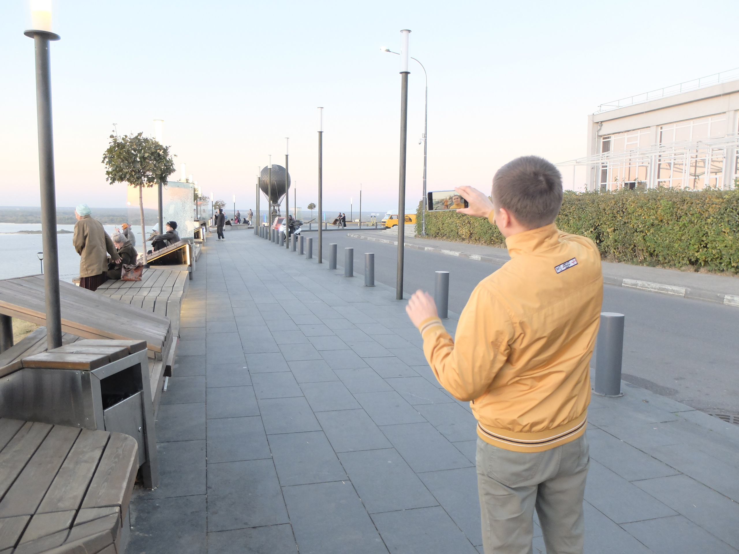 Нижний Новгород. Фотографъ Сергѣевъ. Поймать мгновеніе