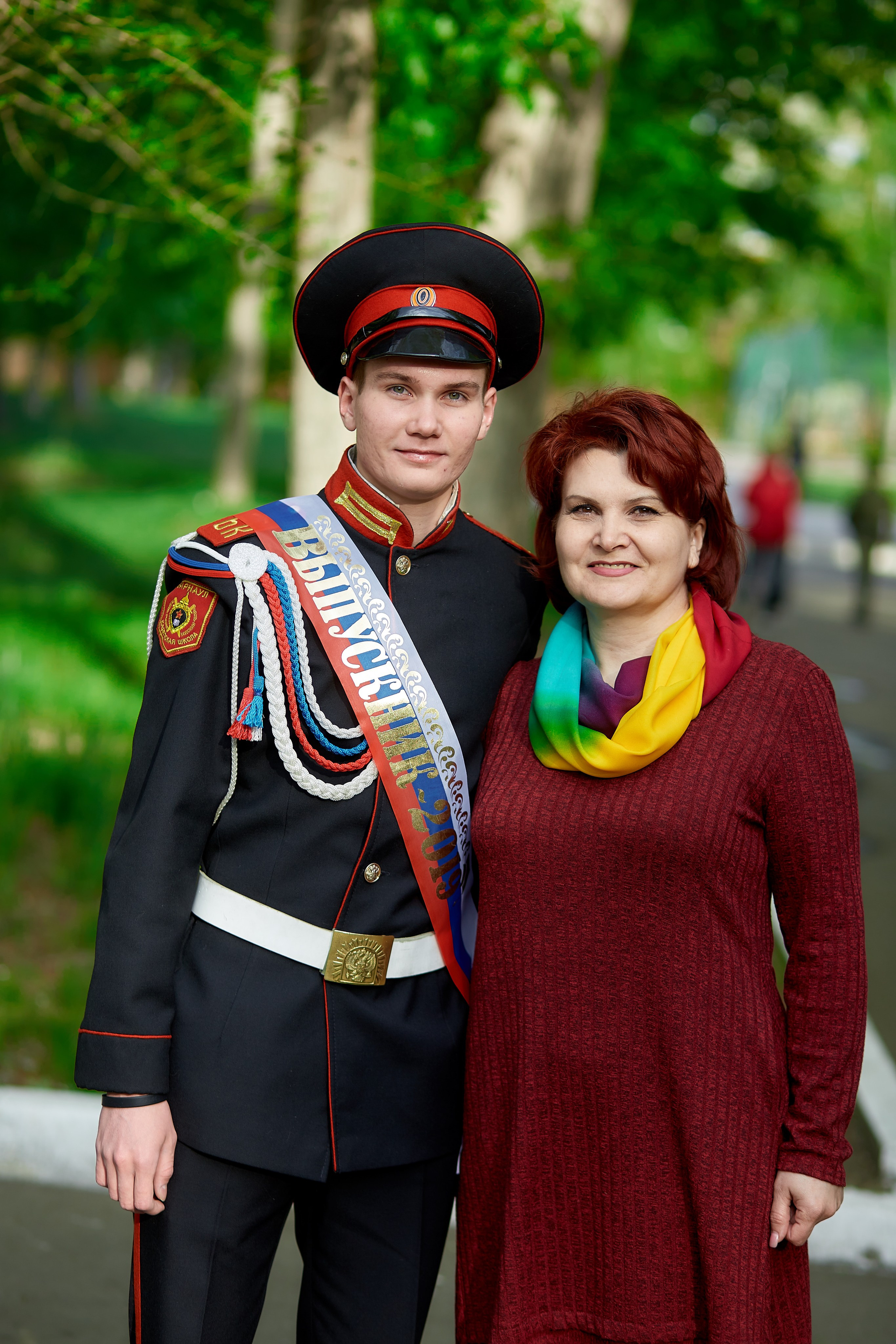 Кадеты последний звонок. Фотограф Вячеслав Фарунин