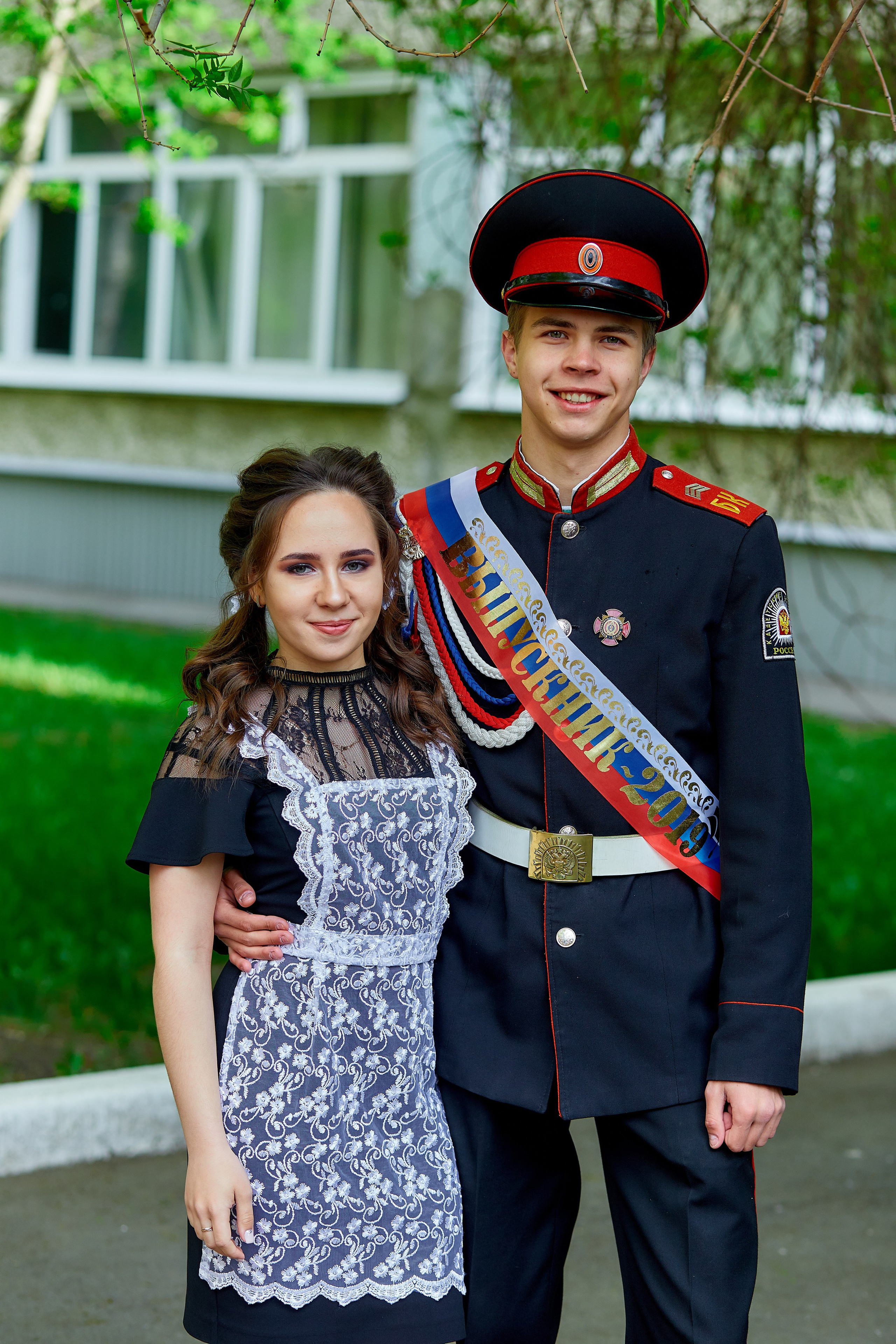 Кадеты последний звонок. Фотограф Вячеслав Фарунин