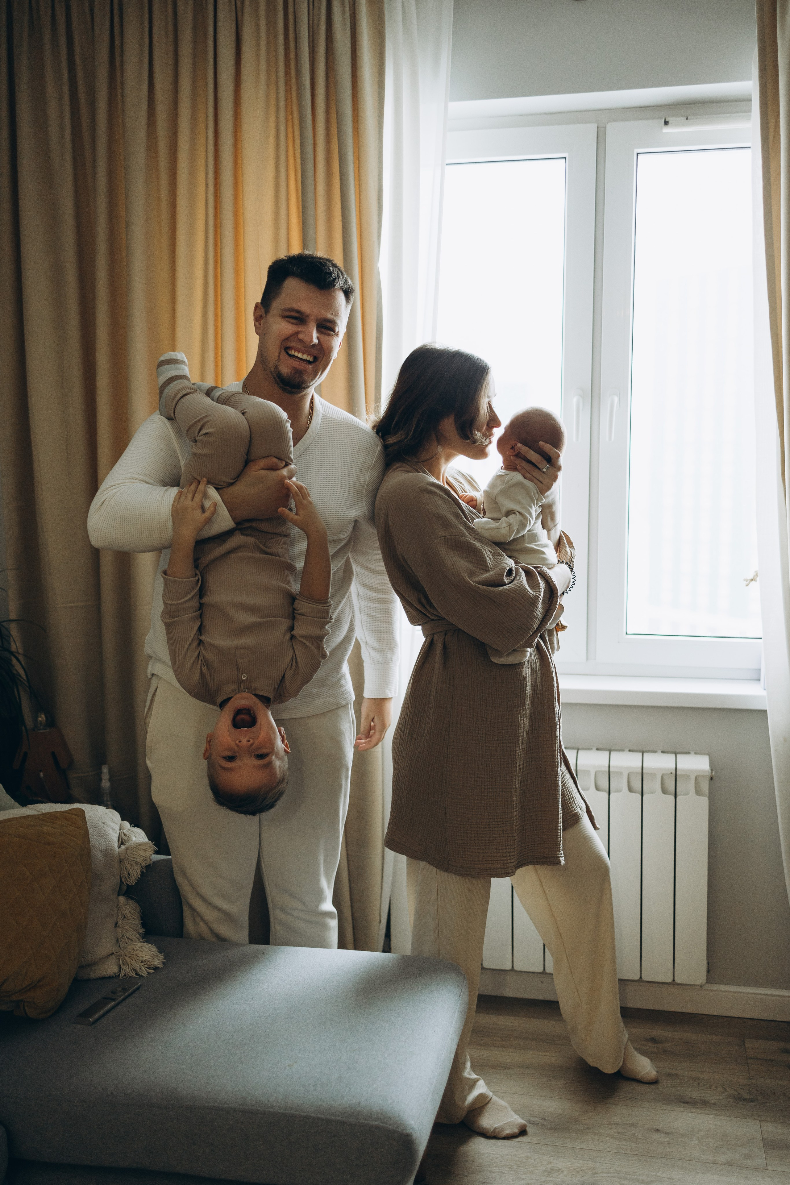 Дарья, Кирилл, Давид и Богдан. Семейный фотограф в Москве Виктория Ястребинская