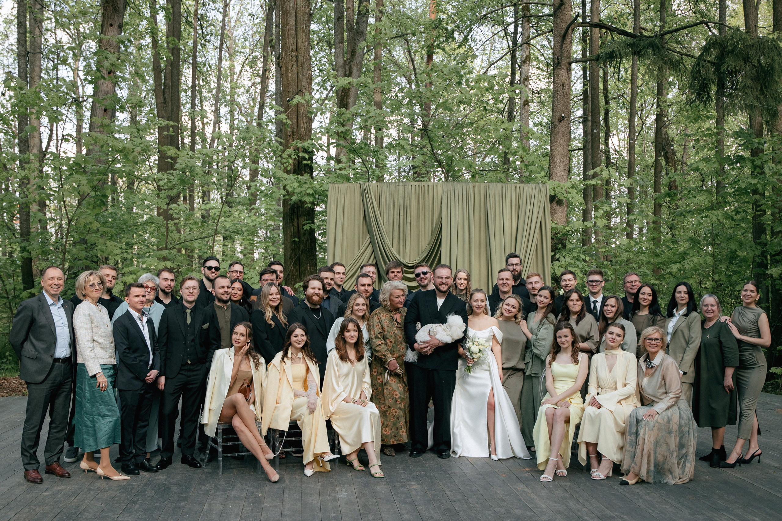 ЛЕС Event House выездная регистрация и свадебный банкет на площадке ЛЕС. Свадебный фотограф Москва