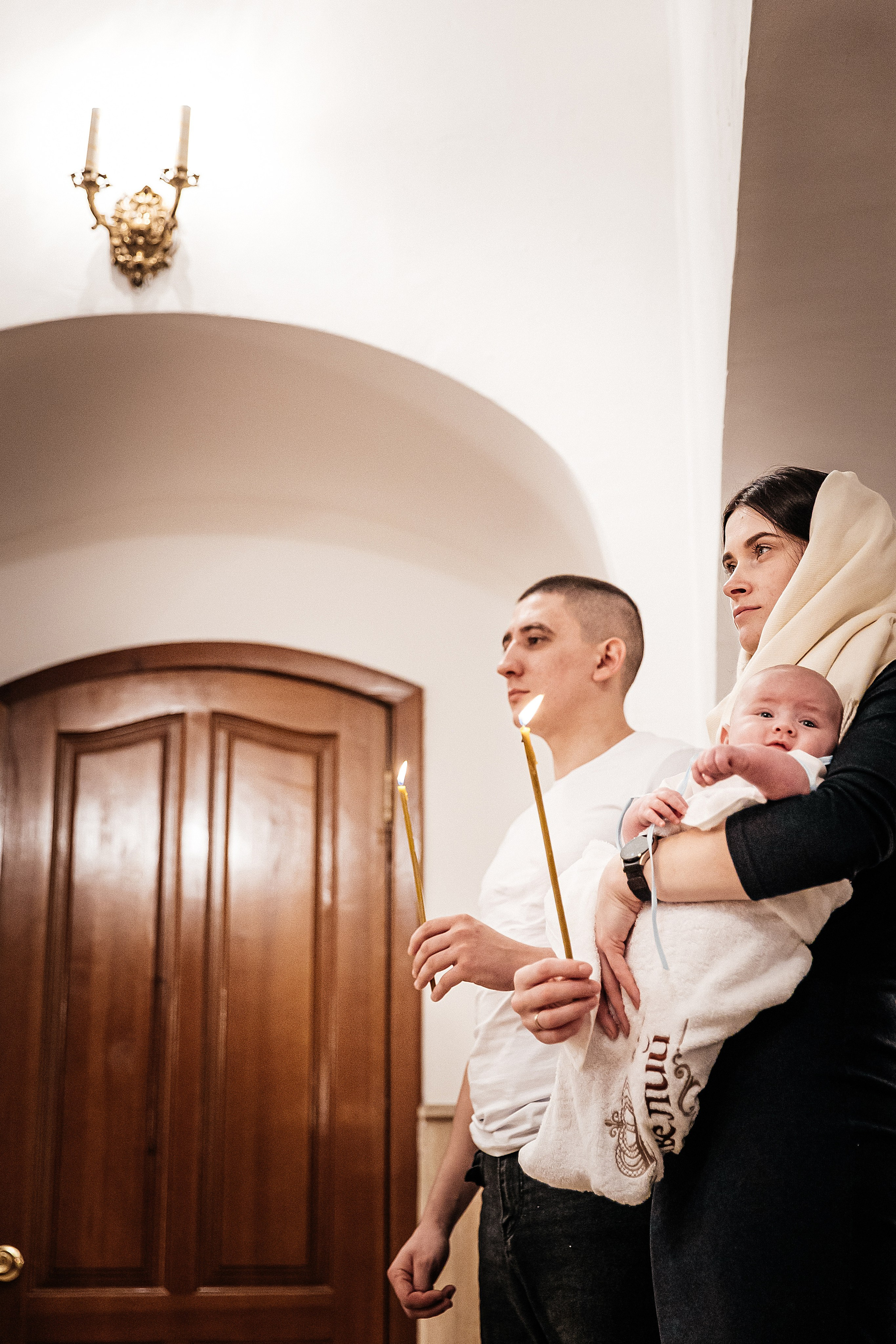 Таинство крещения Савелия. Александра, репортажный и событийный фотограф