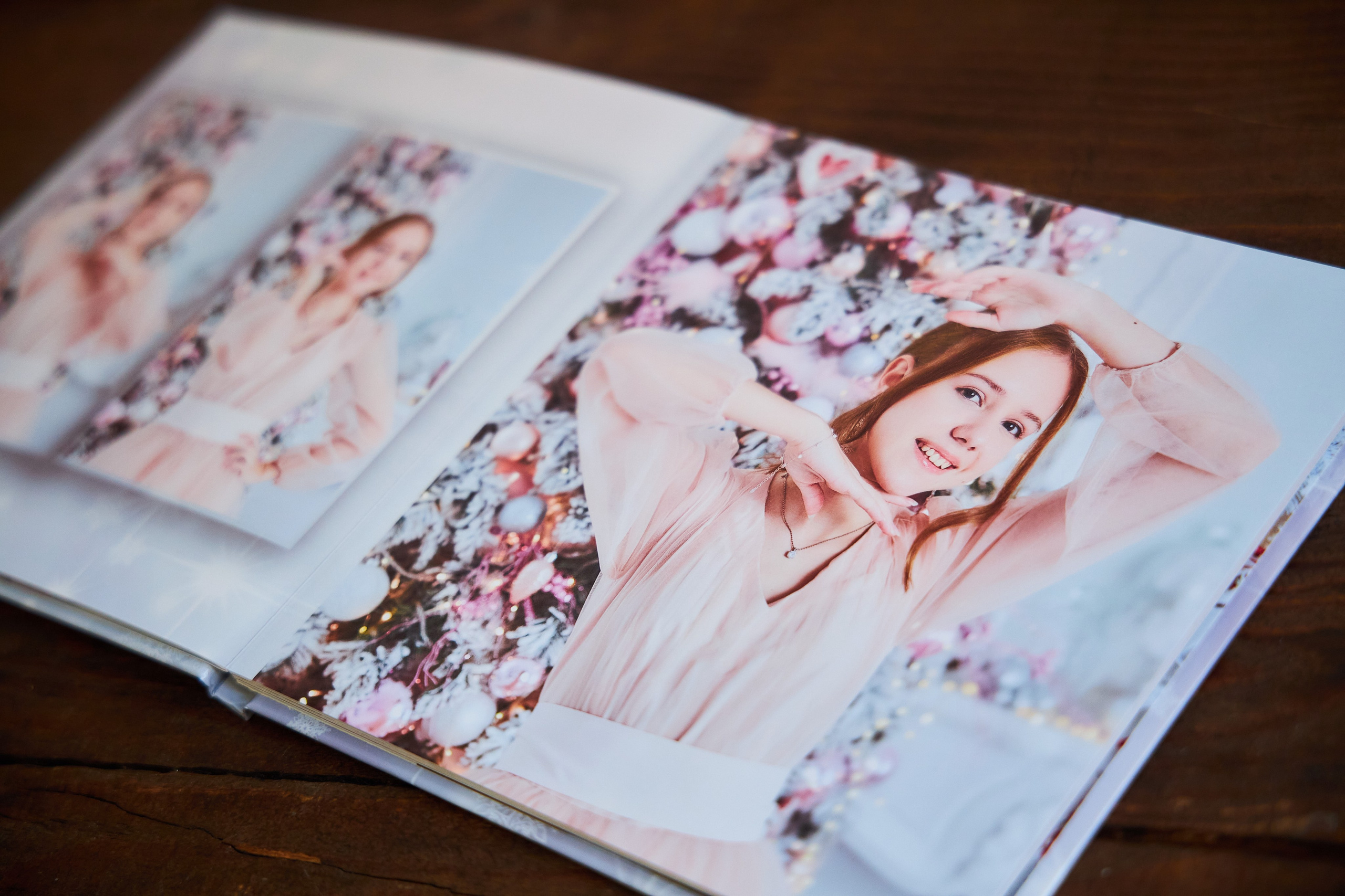 Индивидуальная фотокнига для девушки из дружного класса. Фотохудожник Наталия Кирсанова