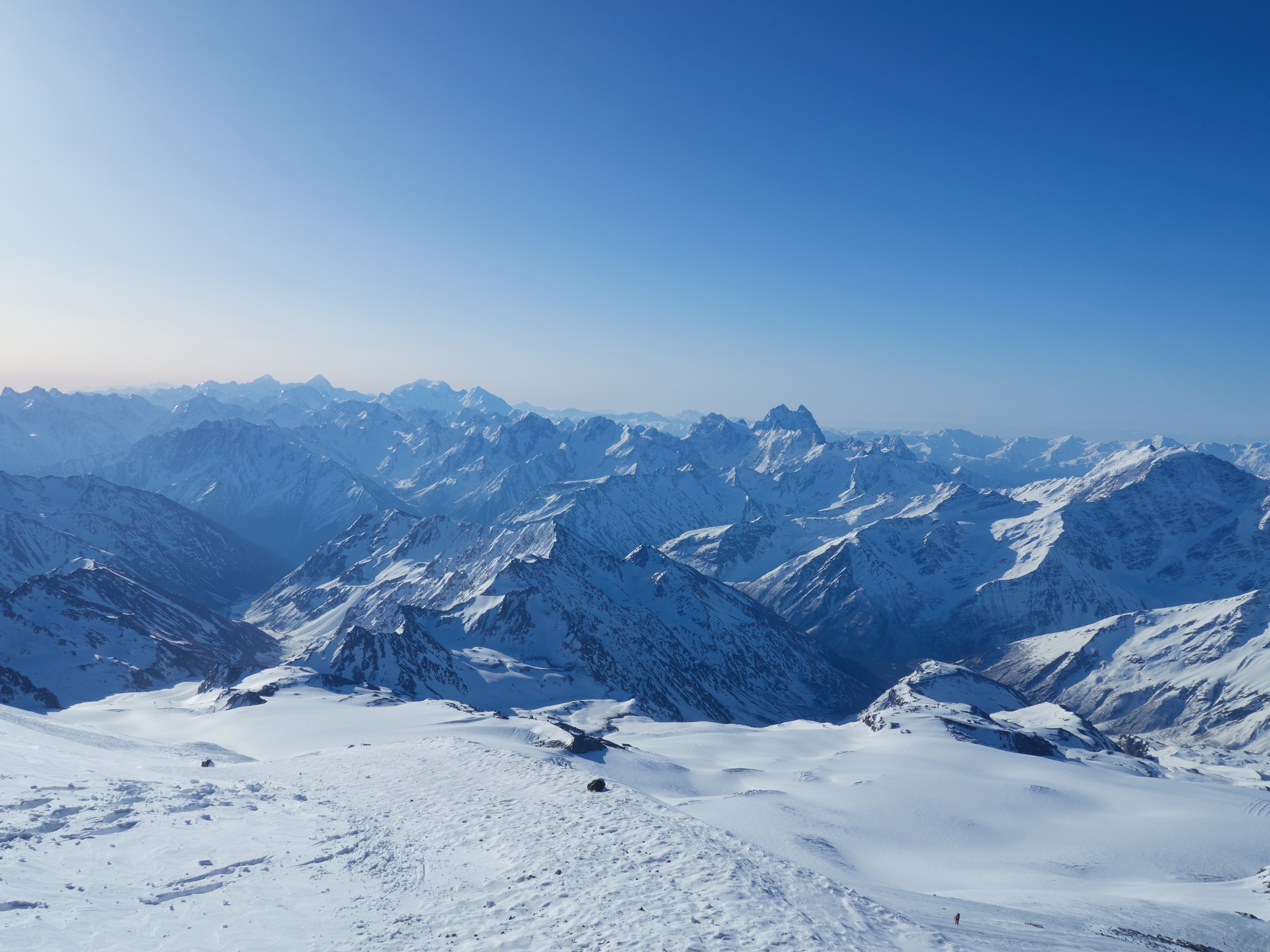 Фотограф на Эльбрусе
