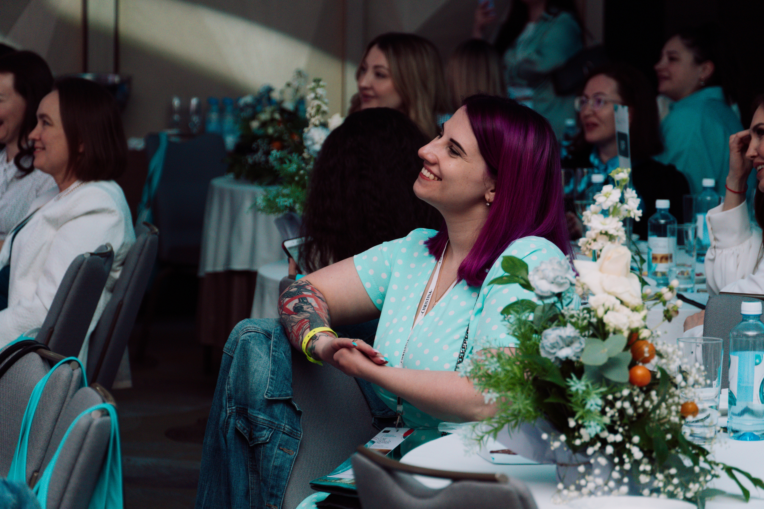 Конференция косметика Christina. Фотограф Москва