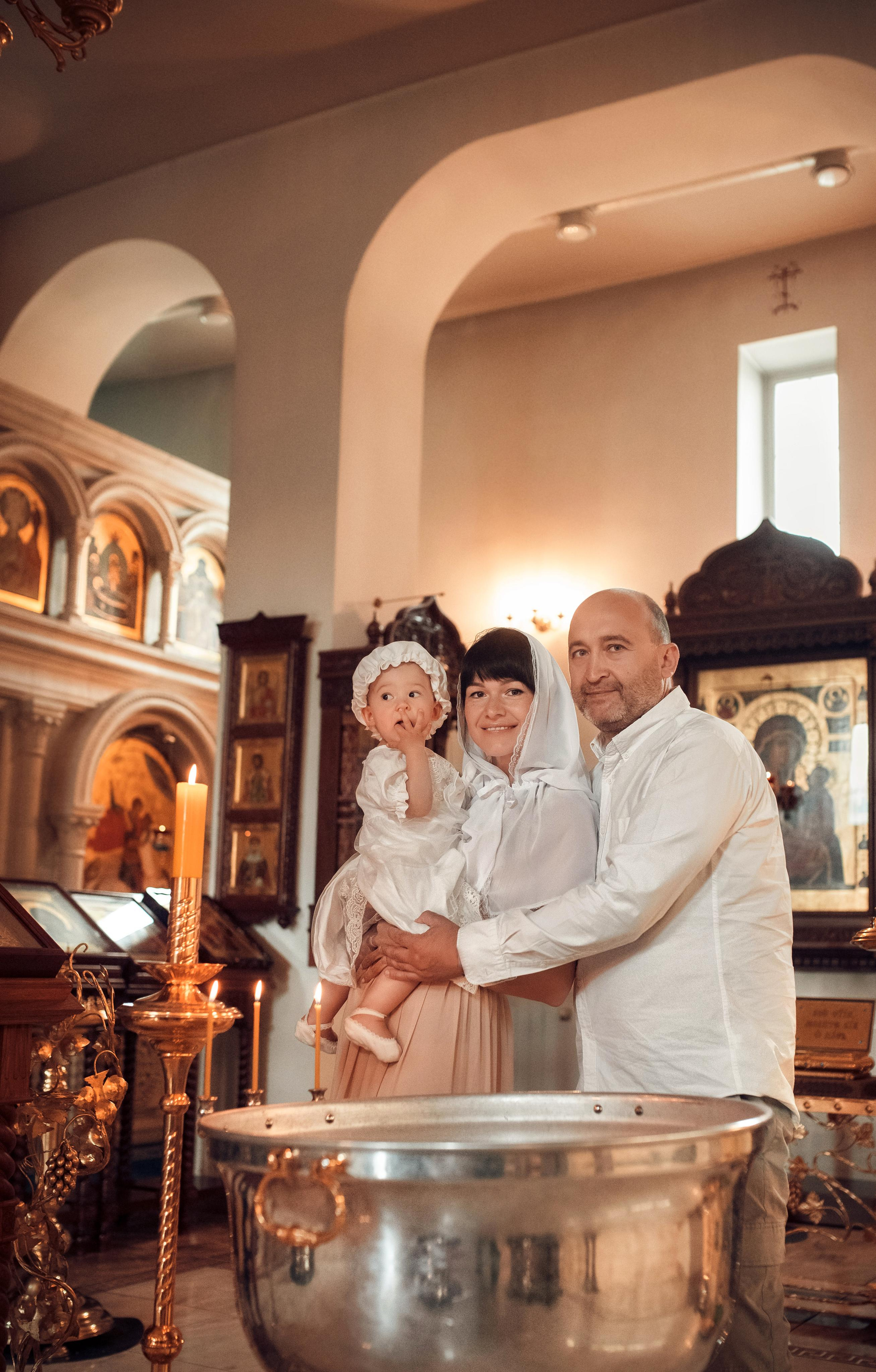 Таинство Крещения. Свадебный, семейный и детский фотограф в Москве и области