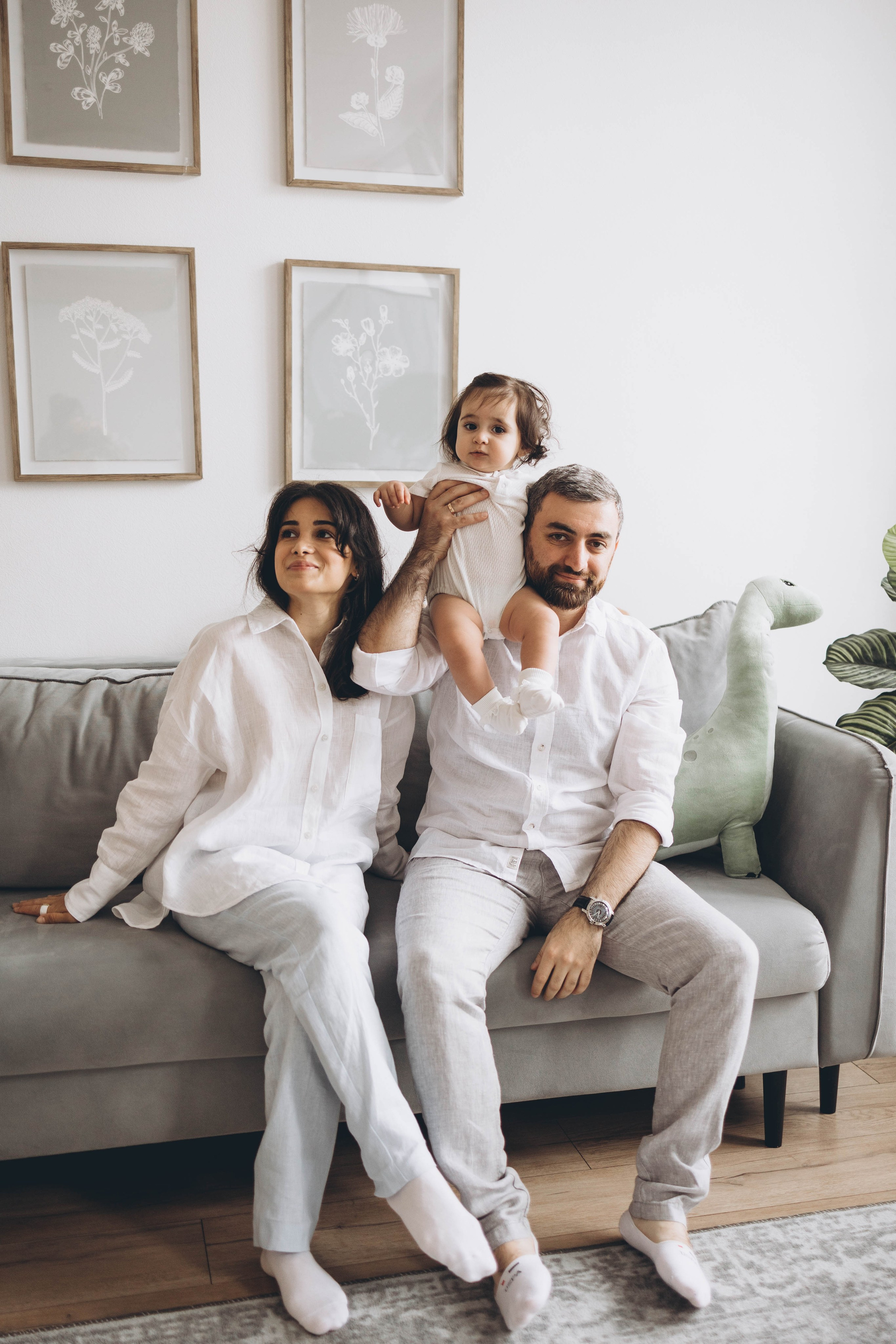 Сирануш, Аршак и Арианна. Семейный фотограф в Москве Виктория Ястребинская