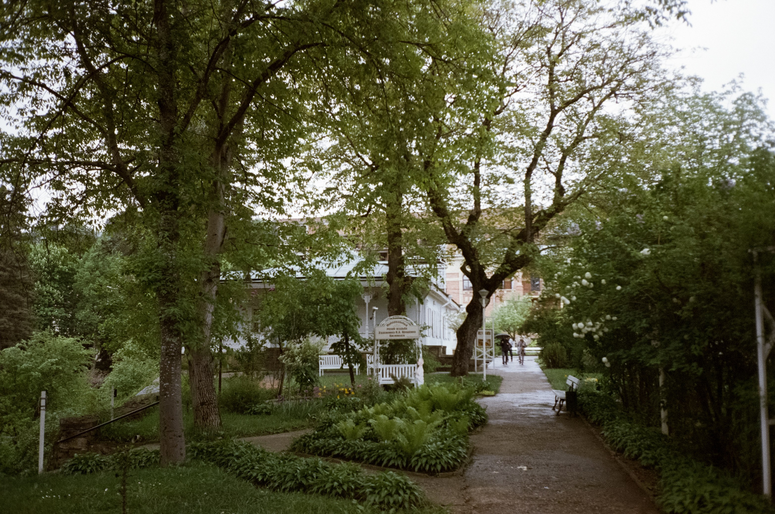 Музей-усадьба художника Николая Ярошенко в дождливый день. Фотограф-документалист Мария Осокина
