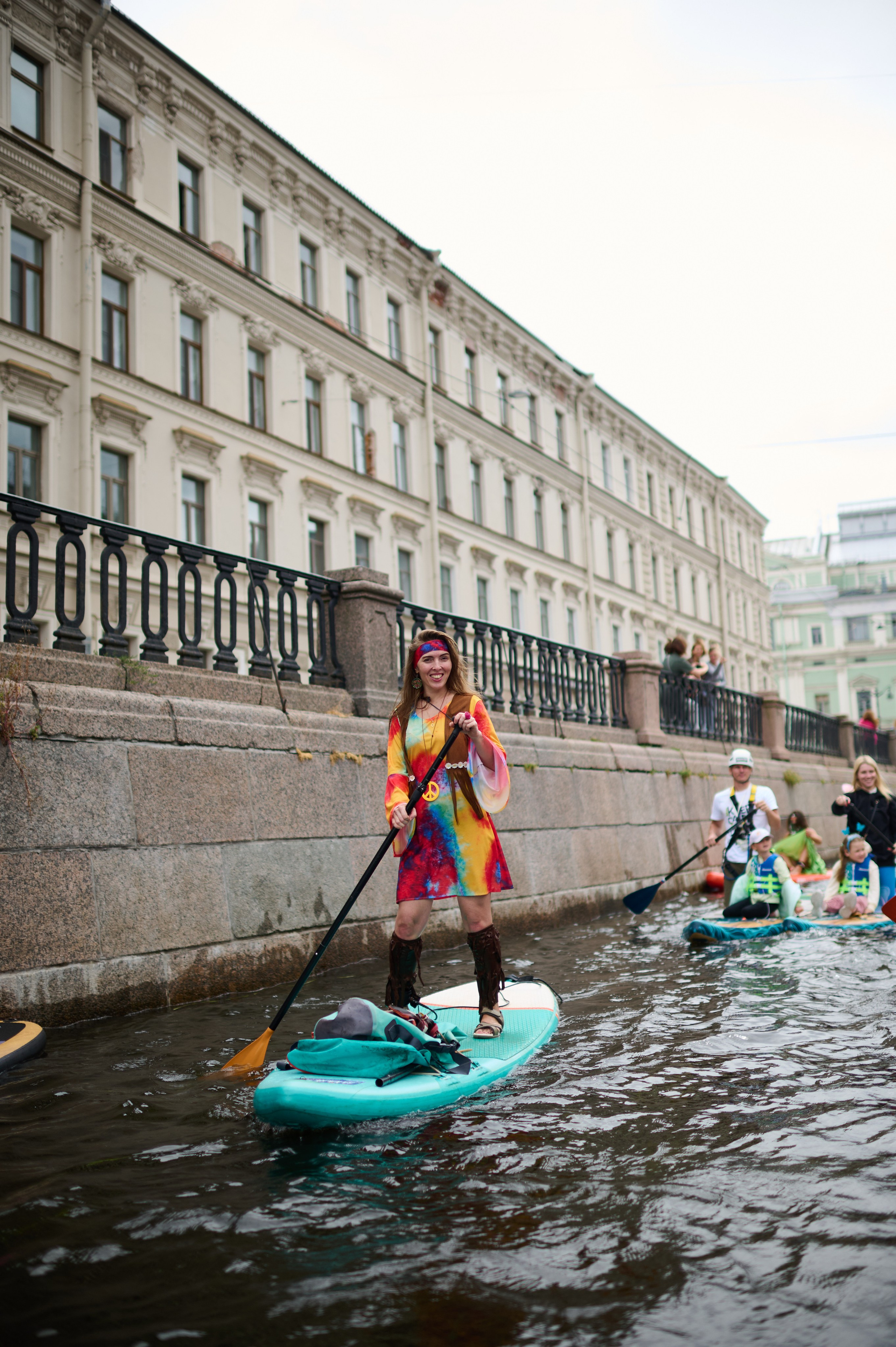 Фонтанка 2025. Фотосъемки на сапах, Москва. Сплавы на сапах