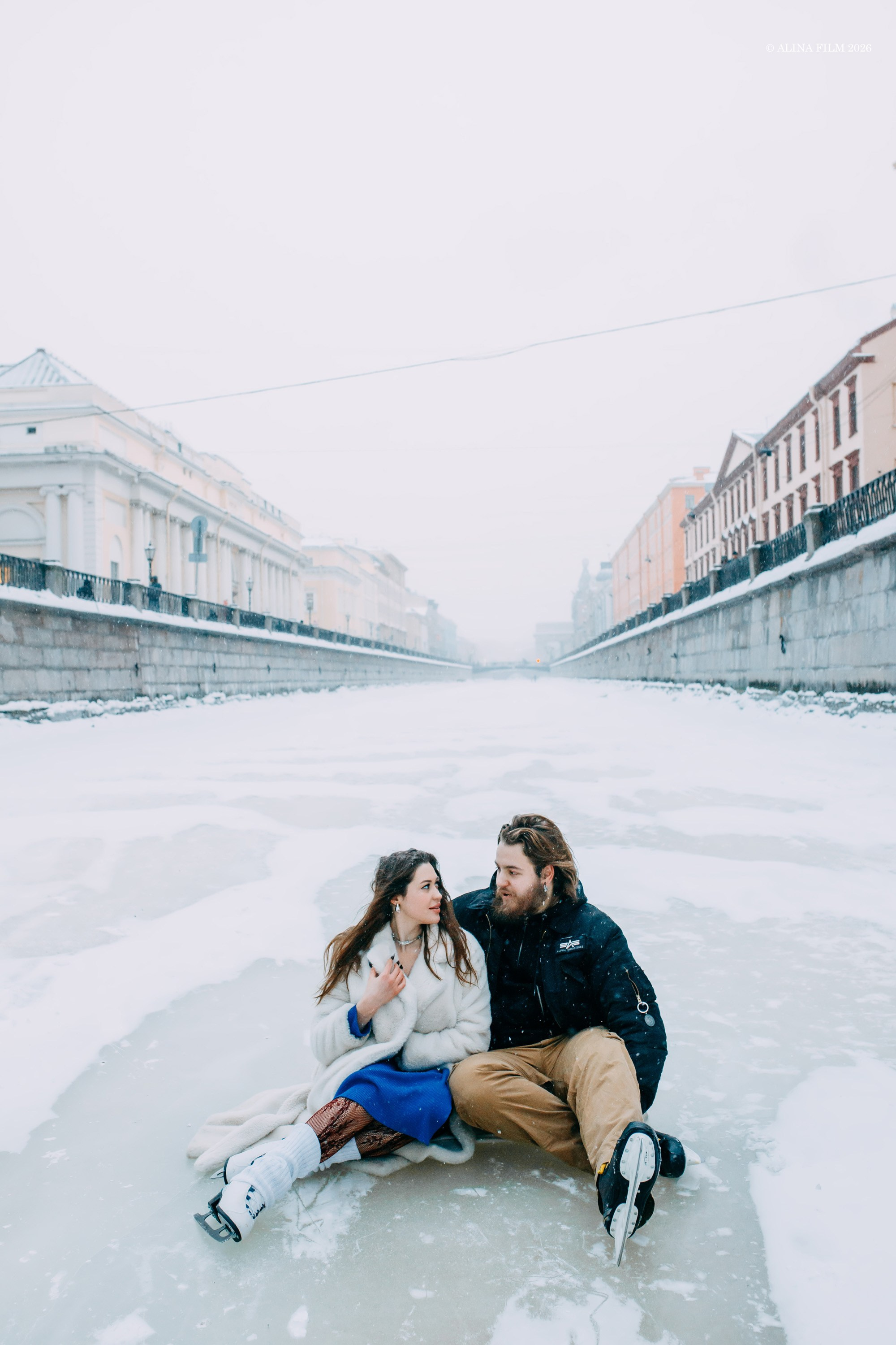 Любовь на канале Грибоедова. Фотограф в Санкт-Петербурге Alina Film