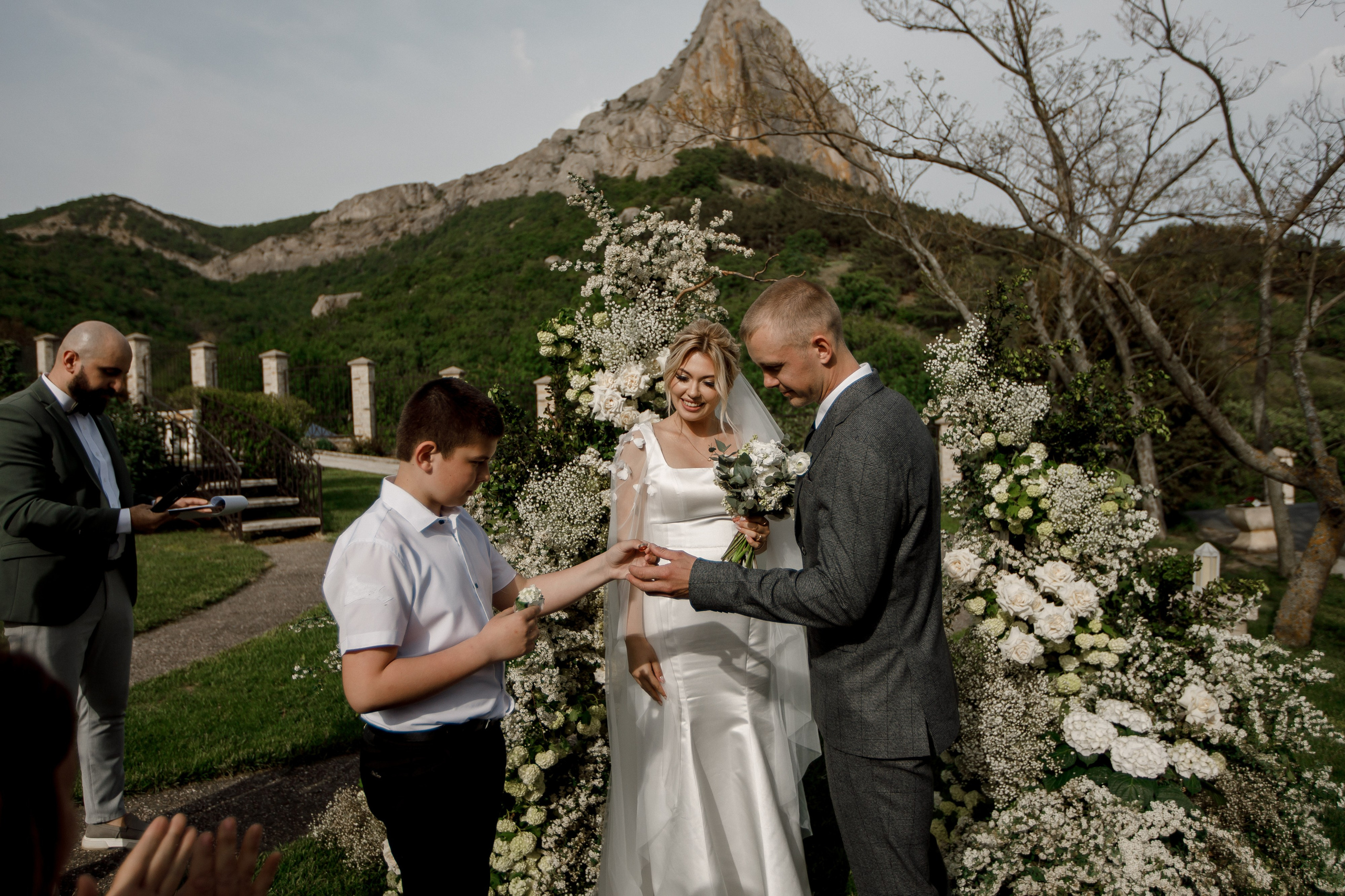 Денис и Алина. Белый замок. Фотограф Анна Лейман. Севастополь