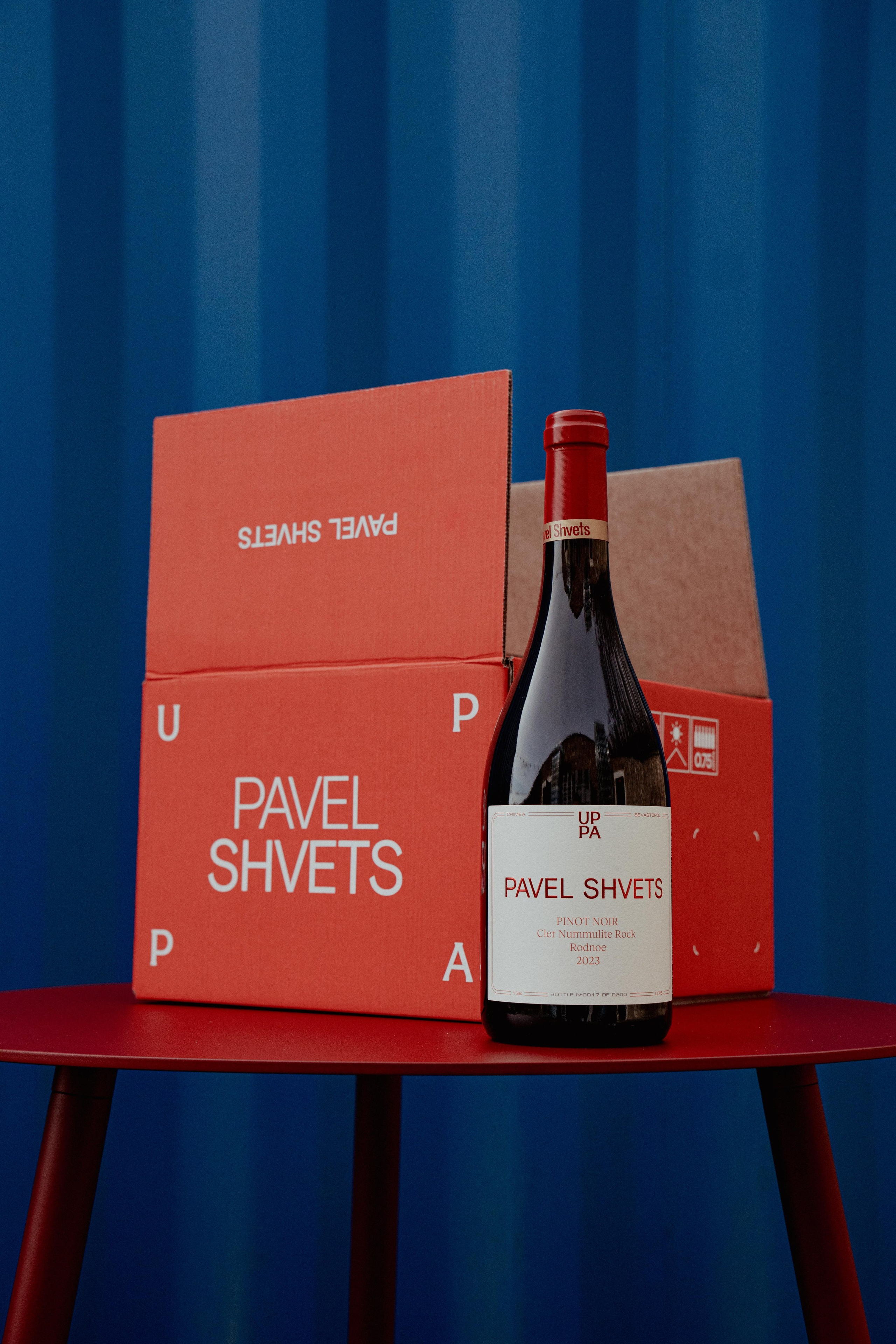 Новый дизайн коробки для Uppa Winery. Фотограф в Крыму Алевтина Швец