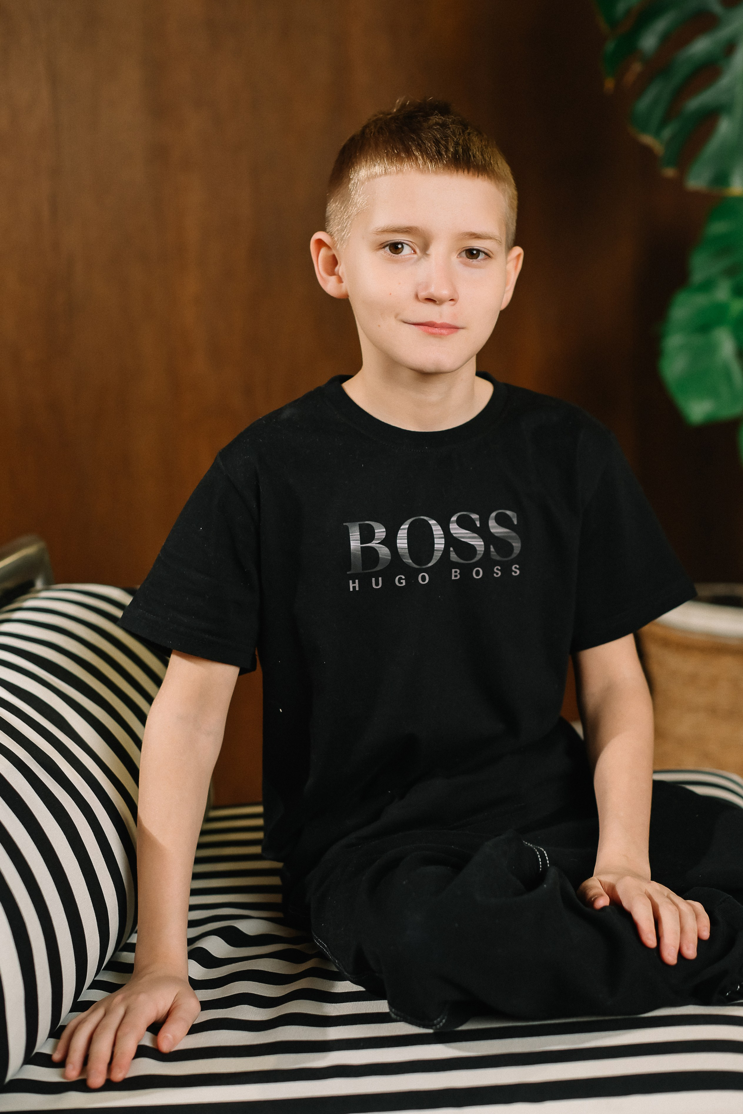 Александра с детьми