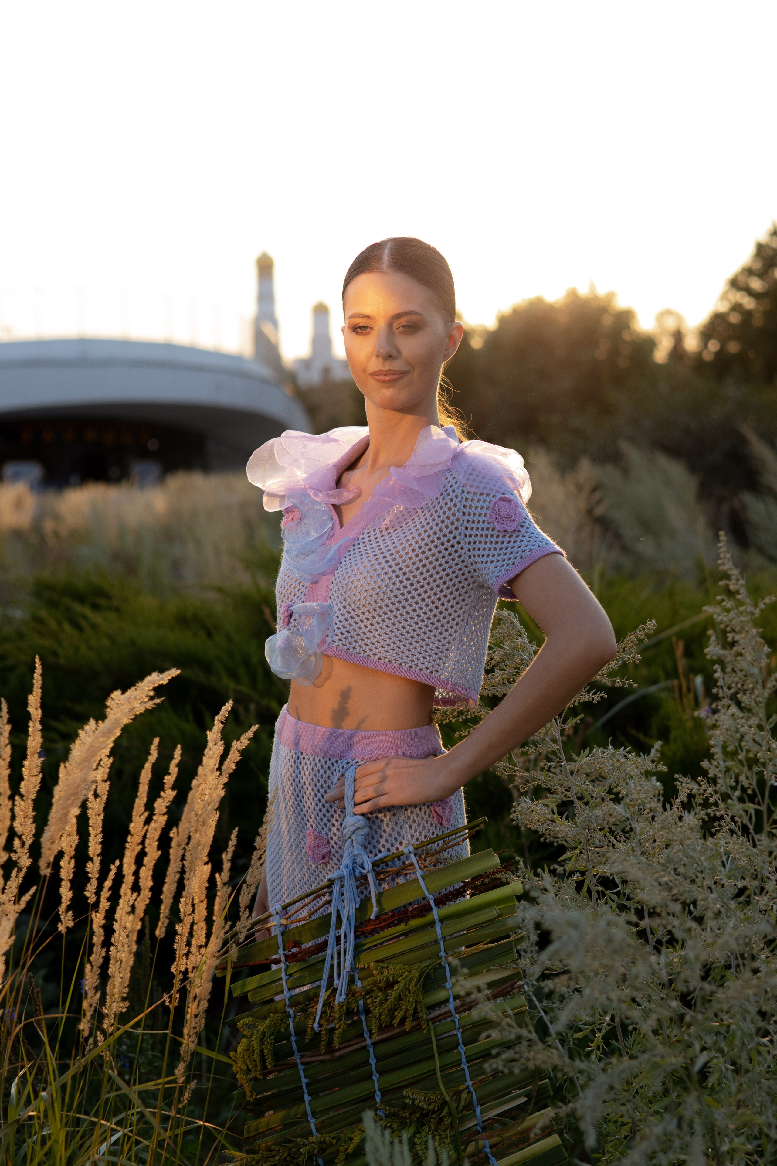 Модный показ. Парящий мост. Оформление свадеб, декор свадеб Вера Маркова, Москва