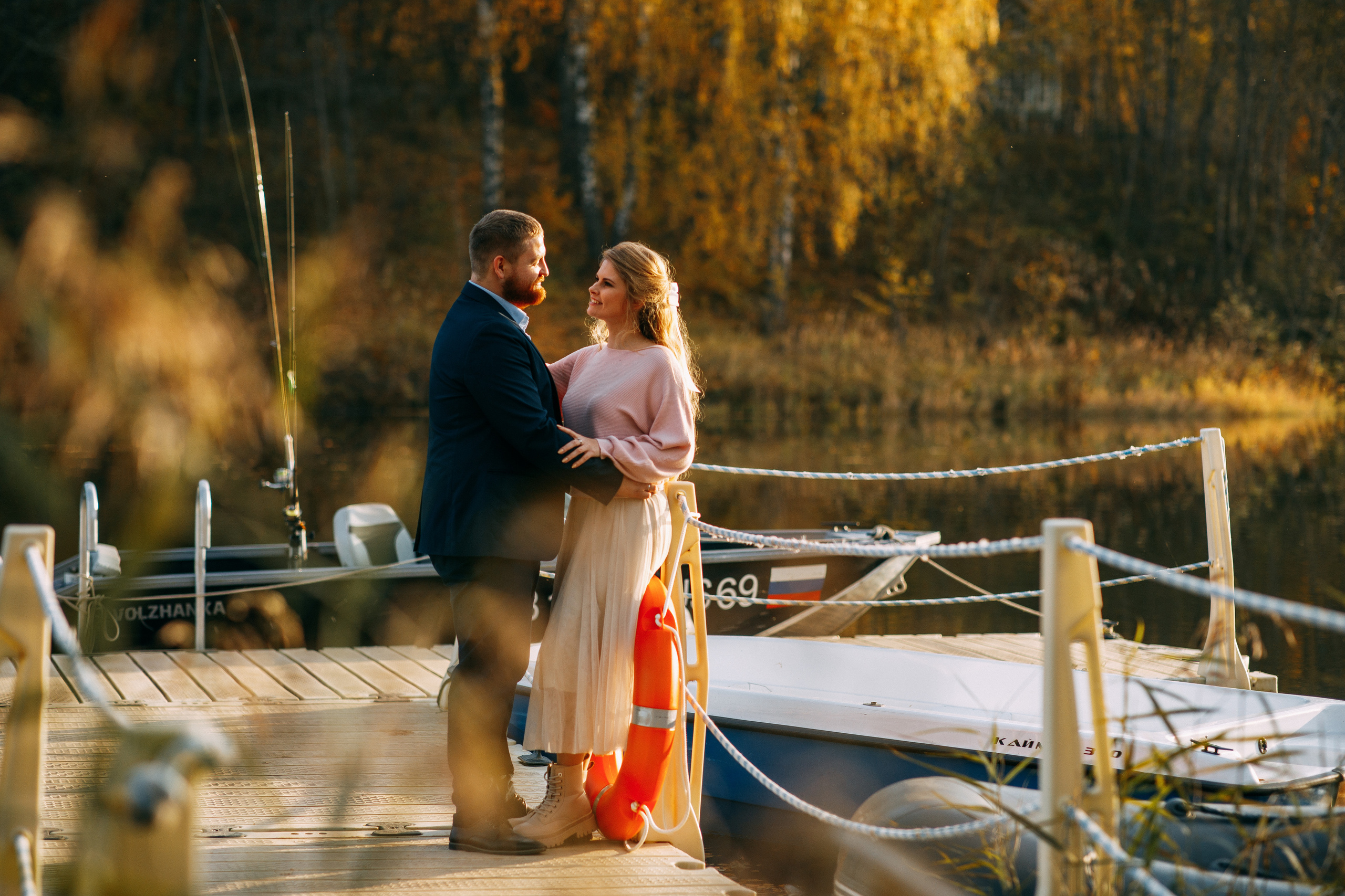 Свадьба осень. Фотограф г. Зубцов Елена Соколова