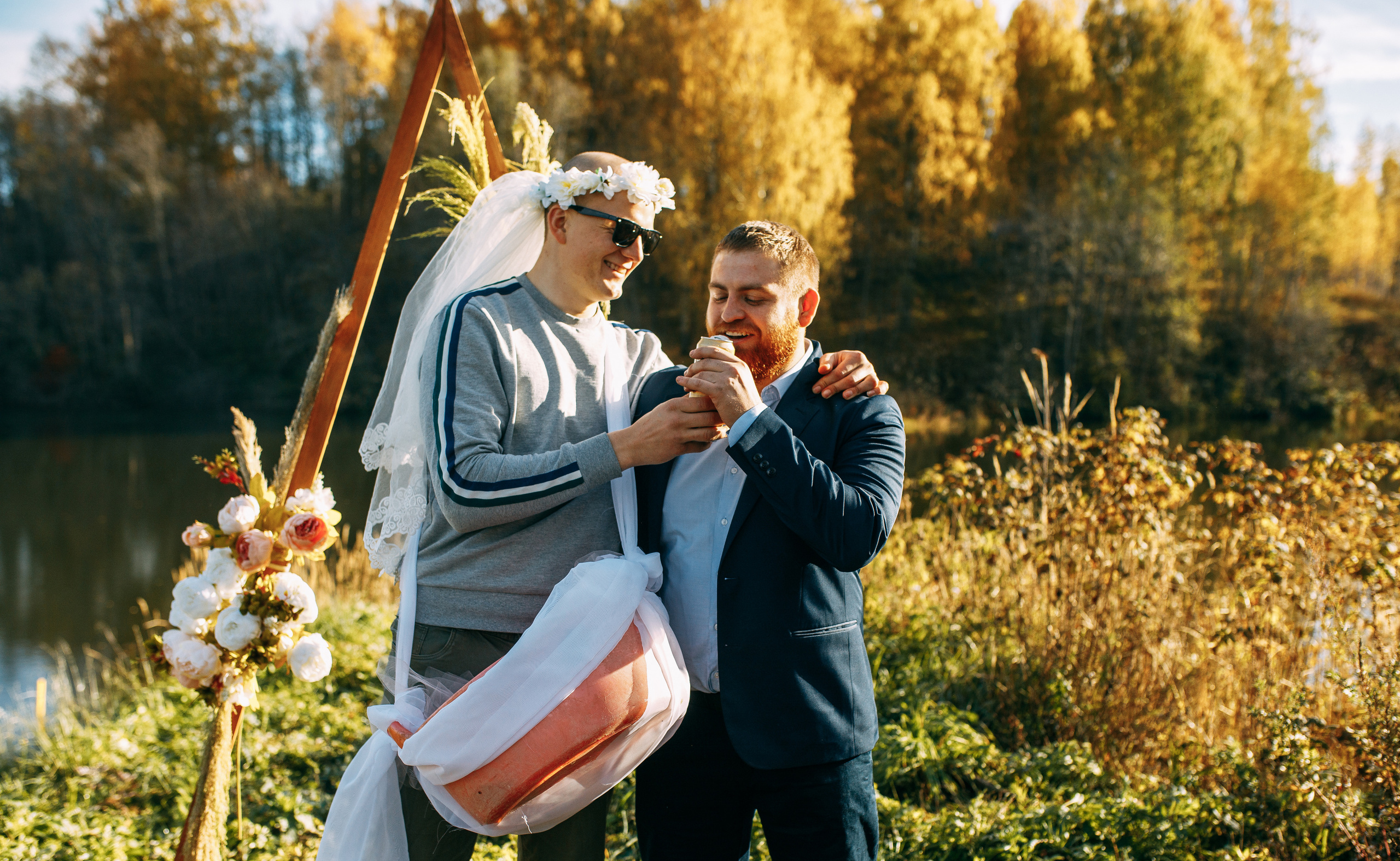 Свадьба осень. Фотограф г. Зубцов Елена Соколова