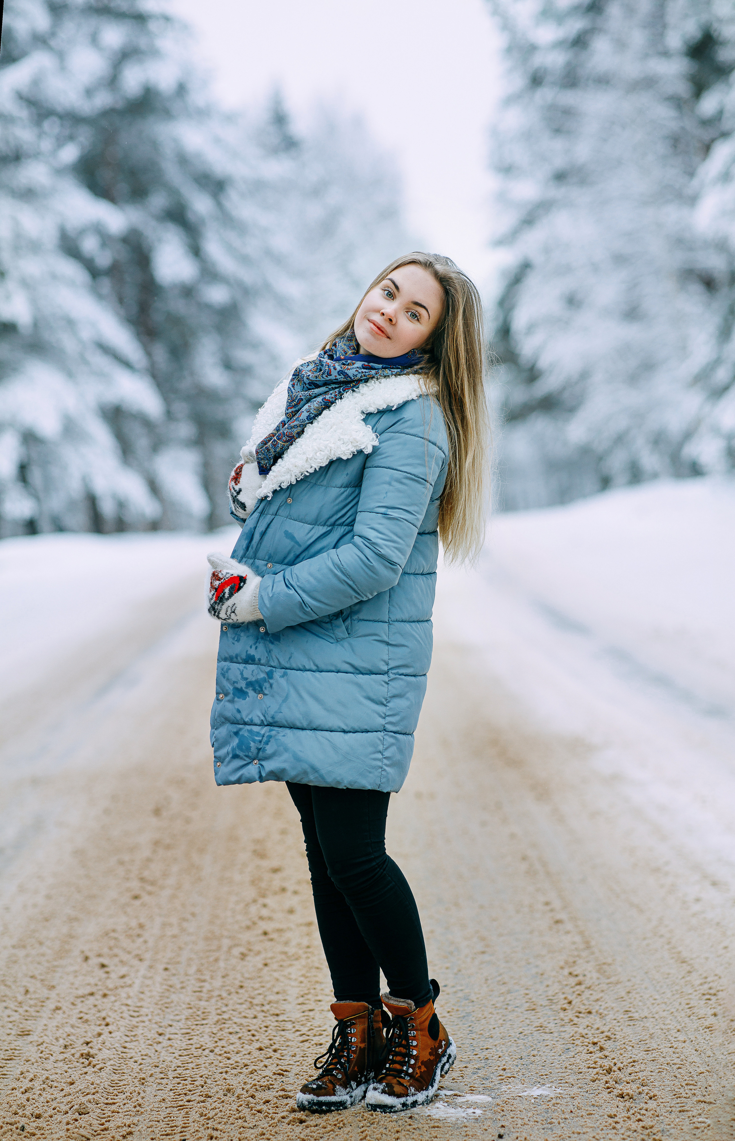 Зима. Фотограф г. Зубцов Елена Соколова