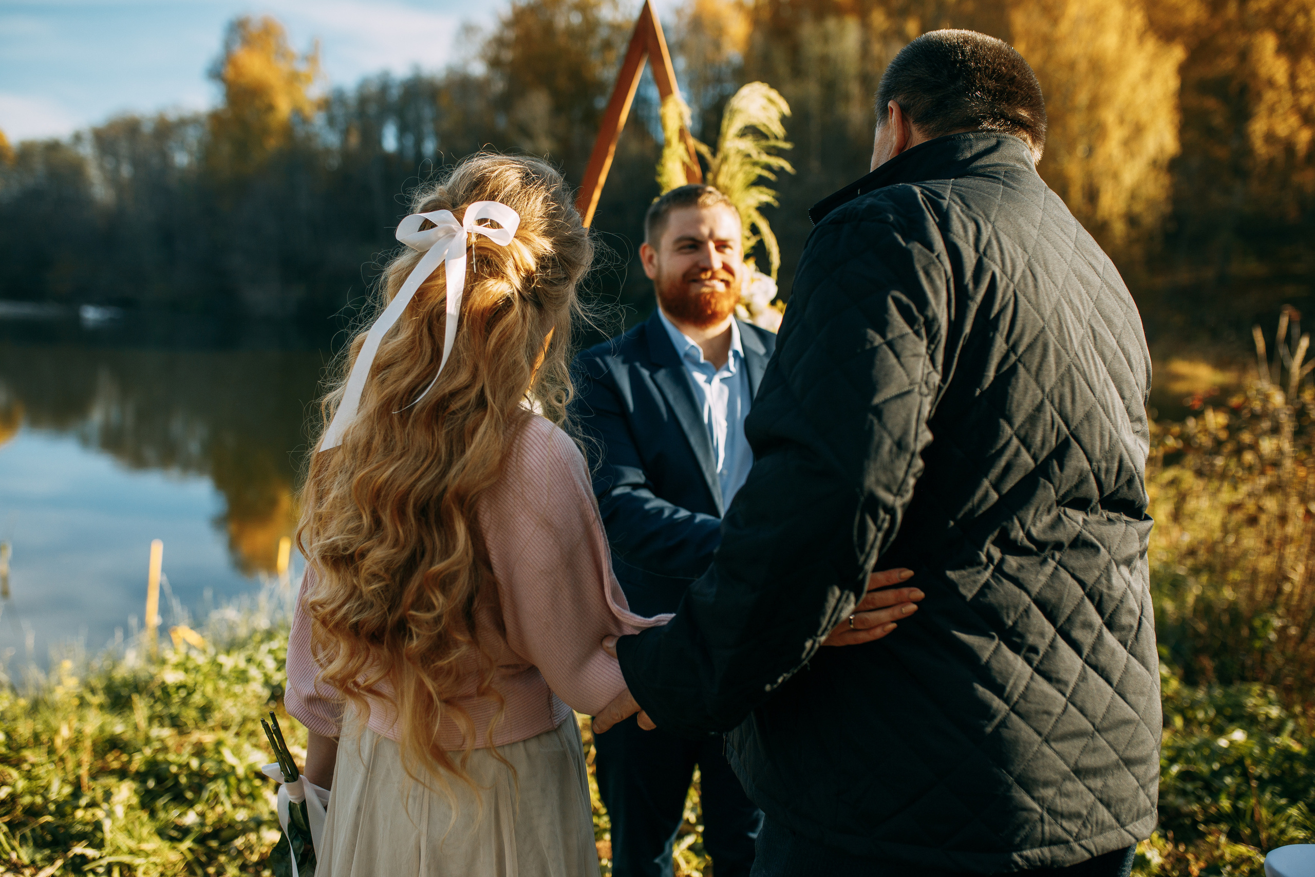 Свадьба осень. Фотограф г. Зубцов Елена Соколова