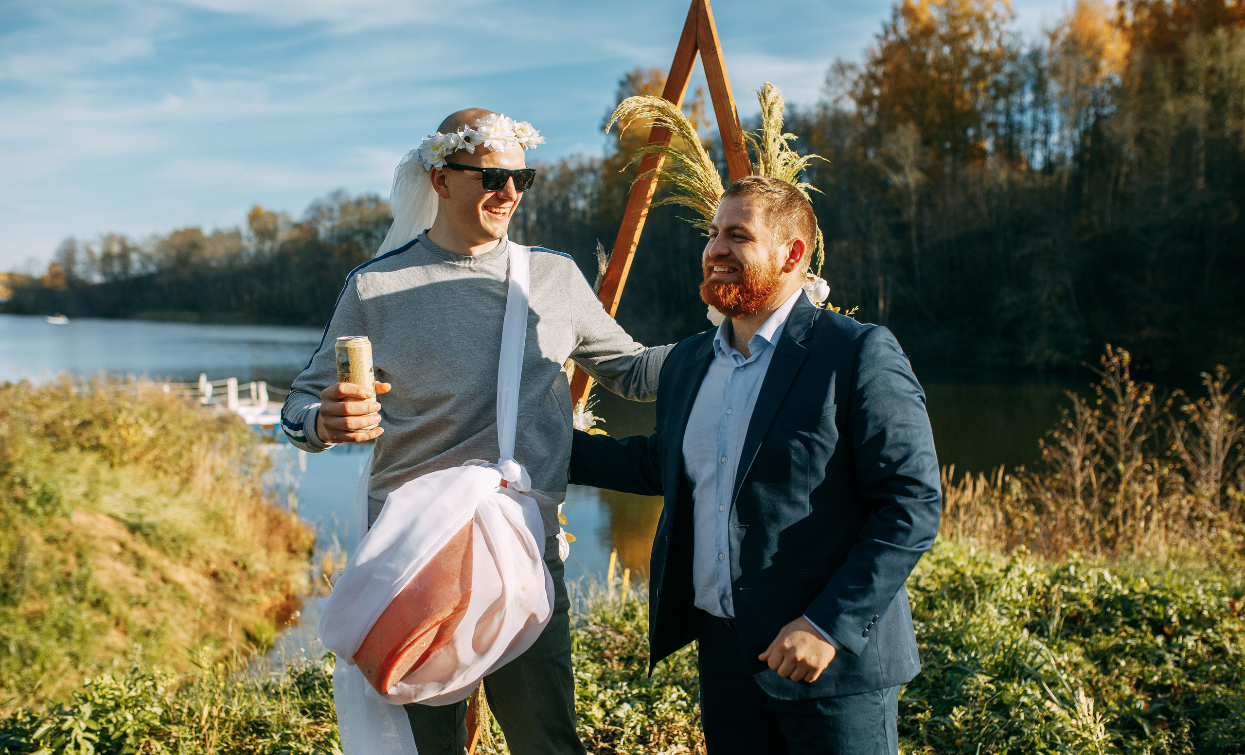 Свадьба осень. Фотограф г. Зубцов Елена Соколова