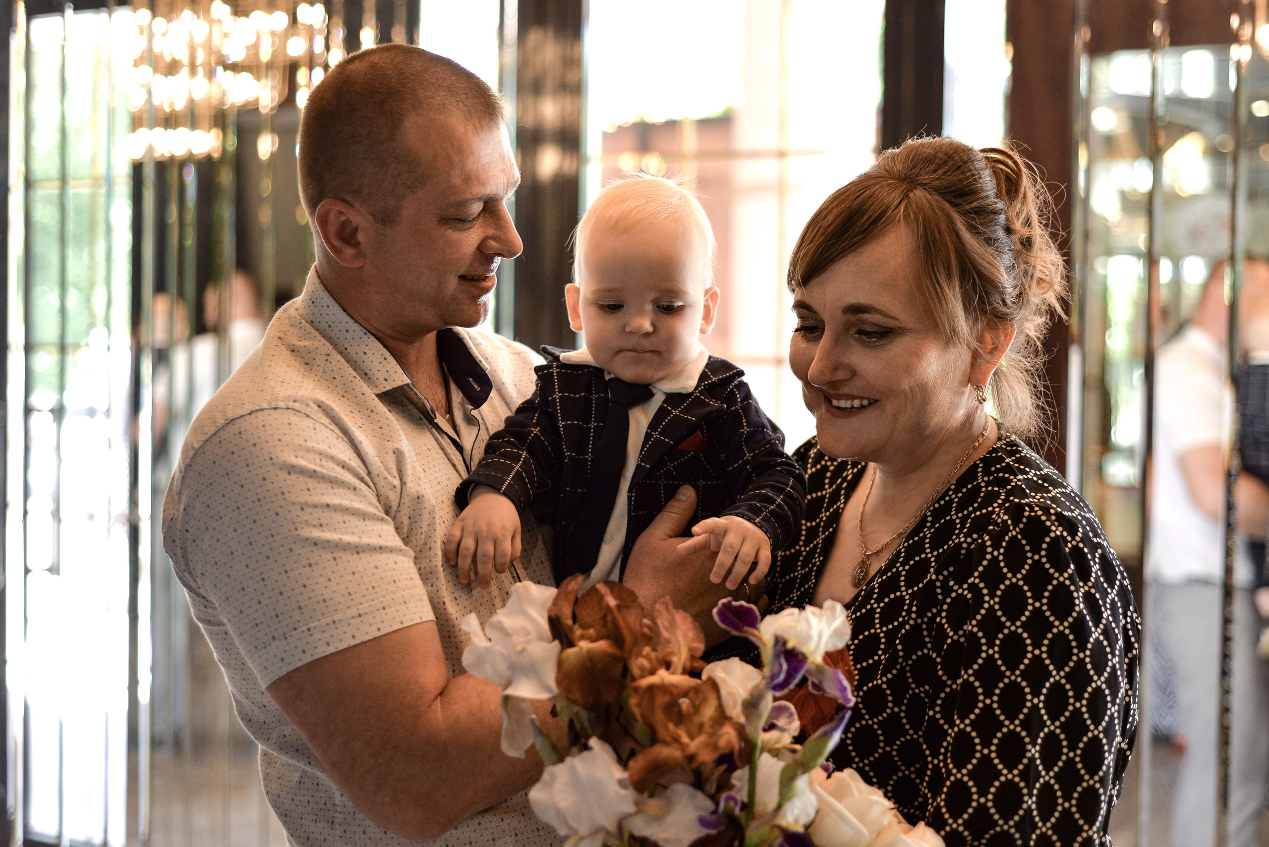 ДР Миша 1 годик, ресторан Форнели. Семейный и свадебный фотограф Галина Абакумова, фотосессии в Белгороде