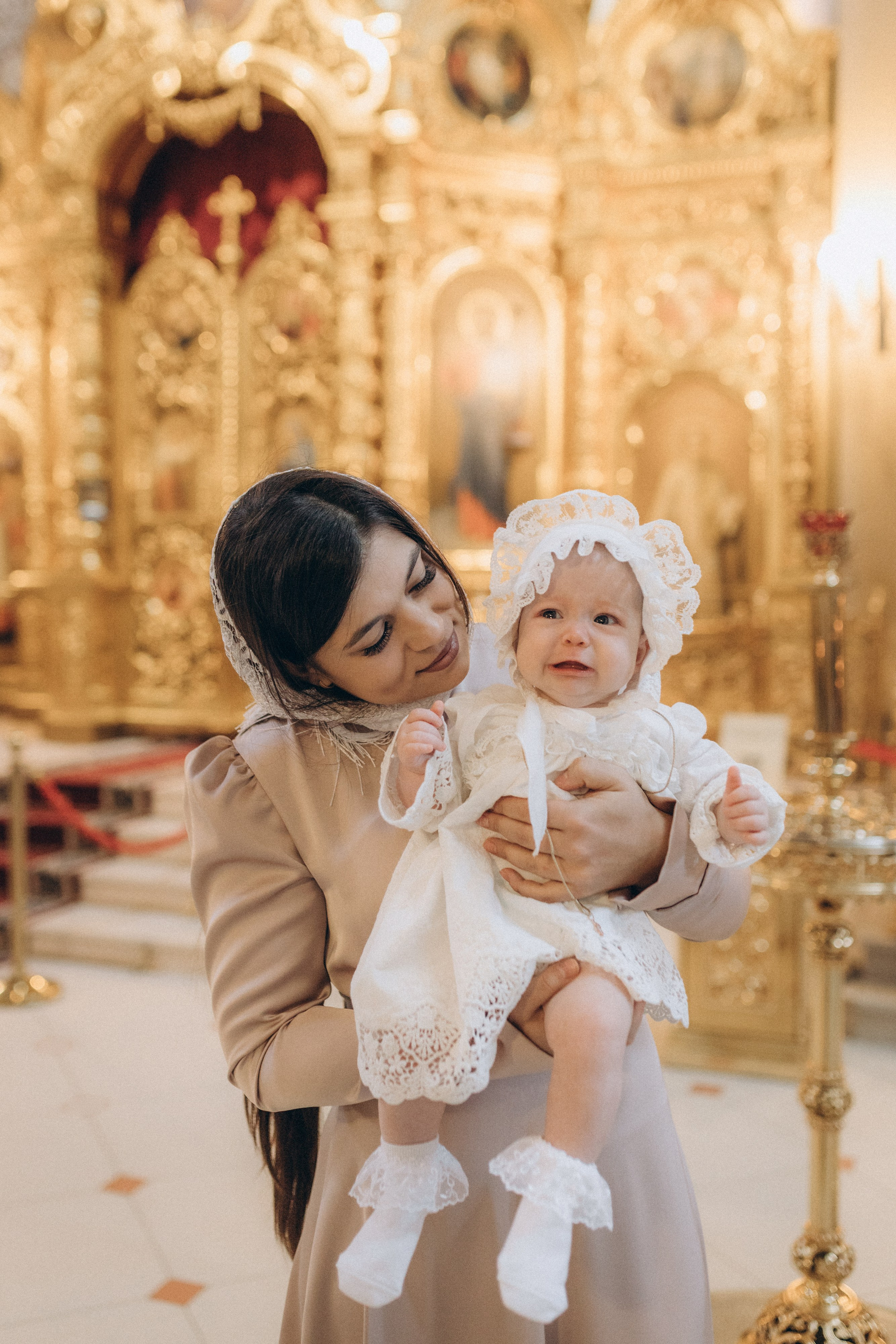 Крещение Анютки. Семейный фотограф и фотограф на роды в Ростове-на-Дону Мухина Виктория