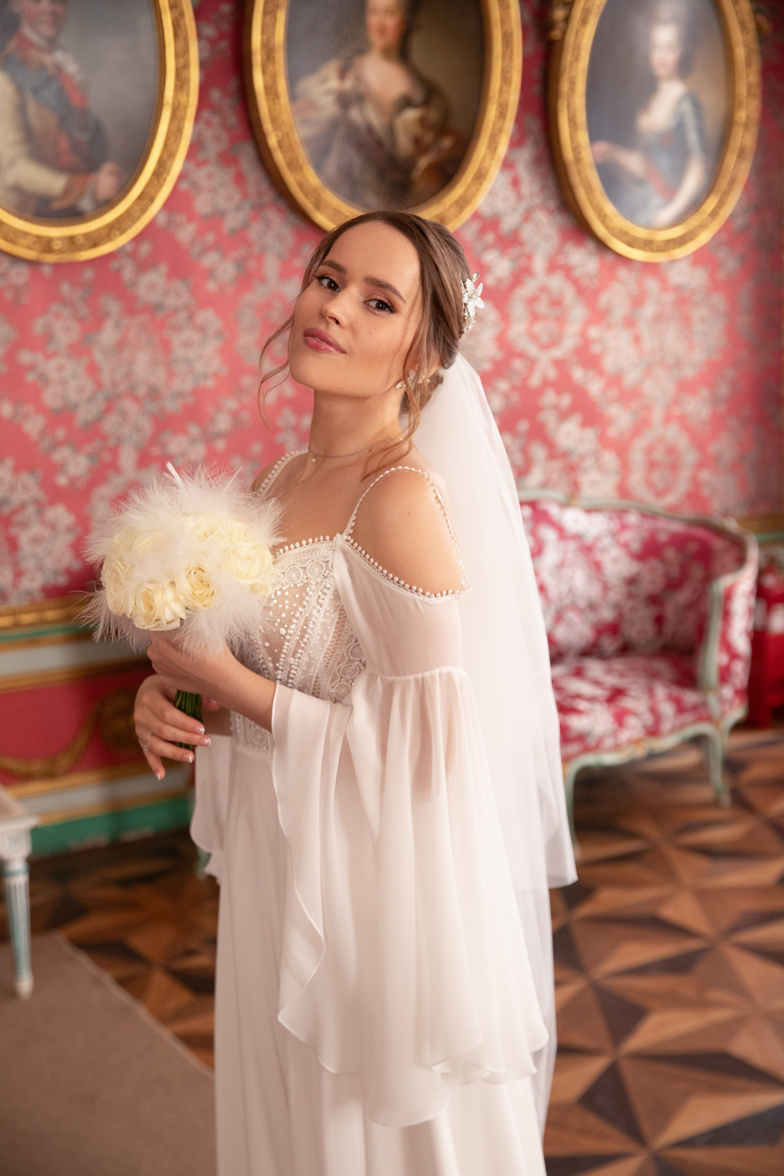 Летняя свадьба в Кусково. Свадебный и портретный фотограф в Москве Мария Кравченко