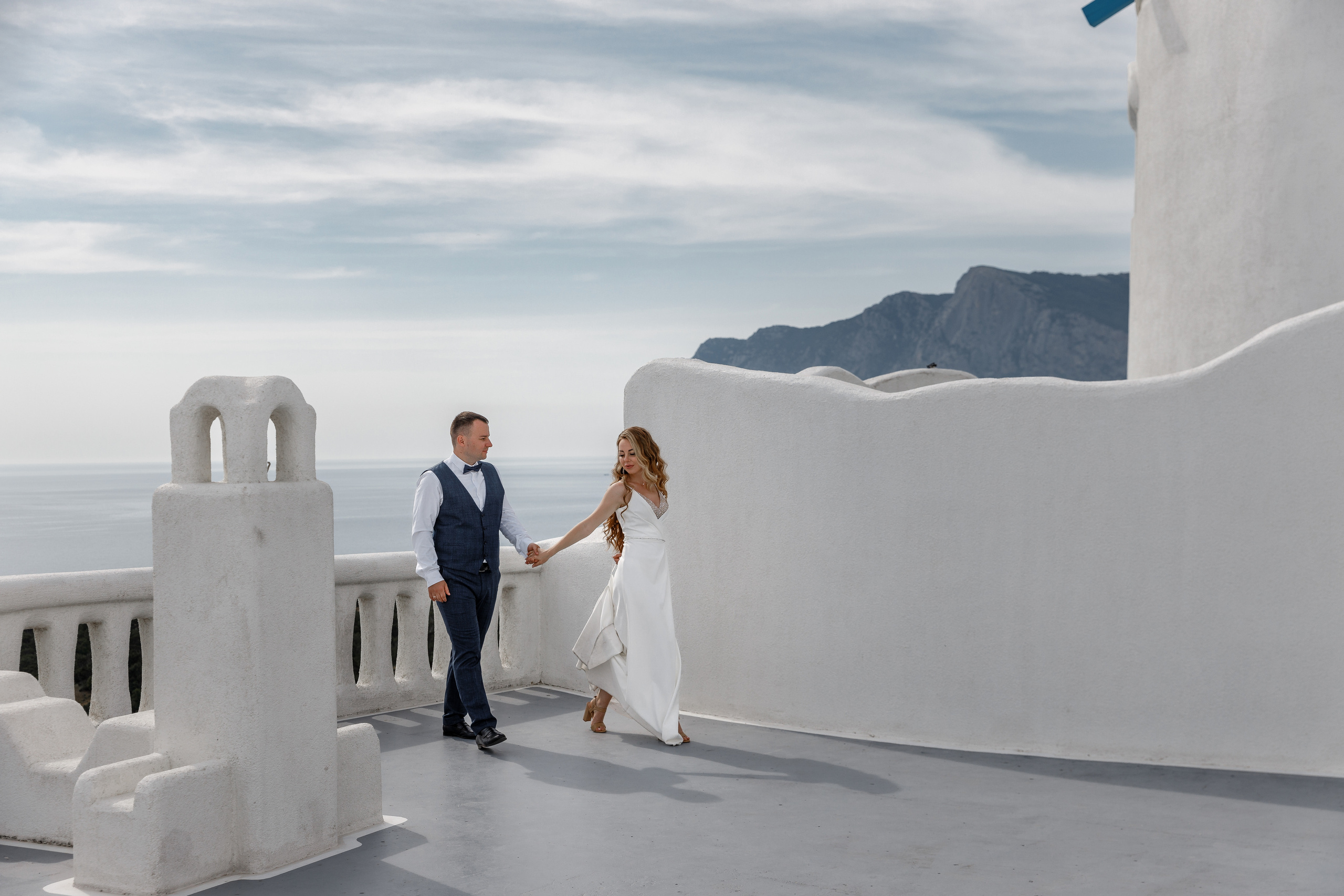 Море и горы. Анонс свадьбы Карины и Алексея. Свадебный фотограф в Крыму и Севастополе Ольга Баскакова