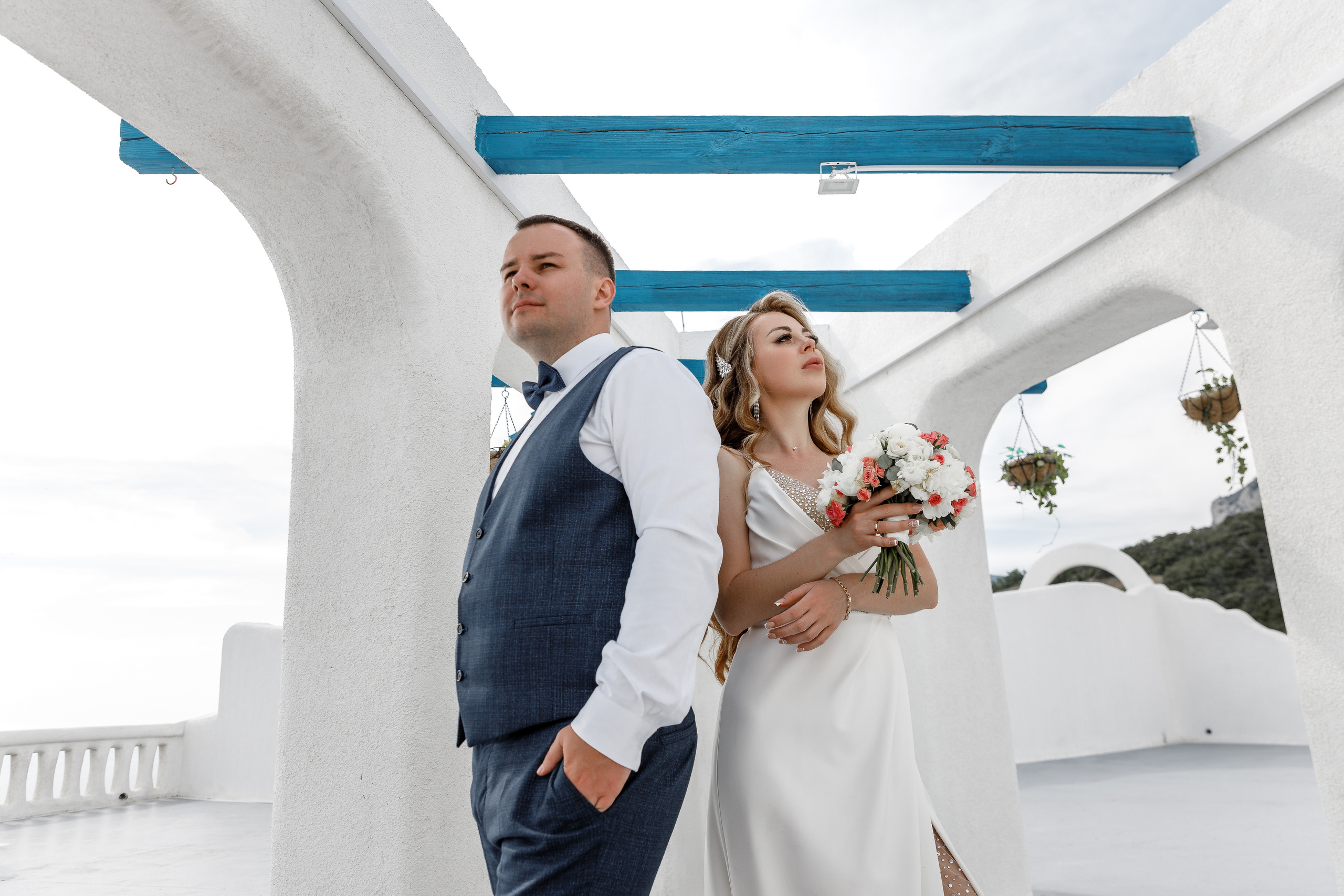 Море и горы. Анонс свадьбы Карины и Алексея. Свадебный фотограф в Крыму и Севастополе Ольга Баскакова