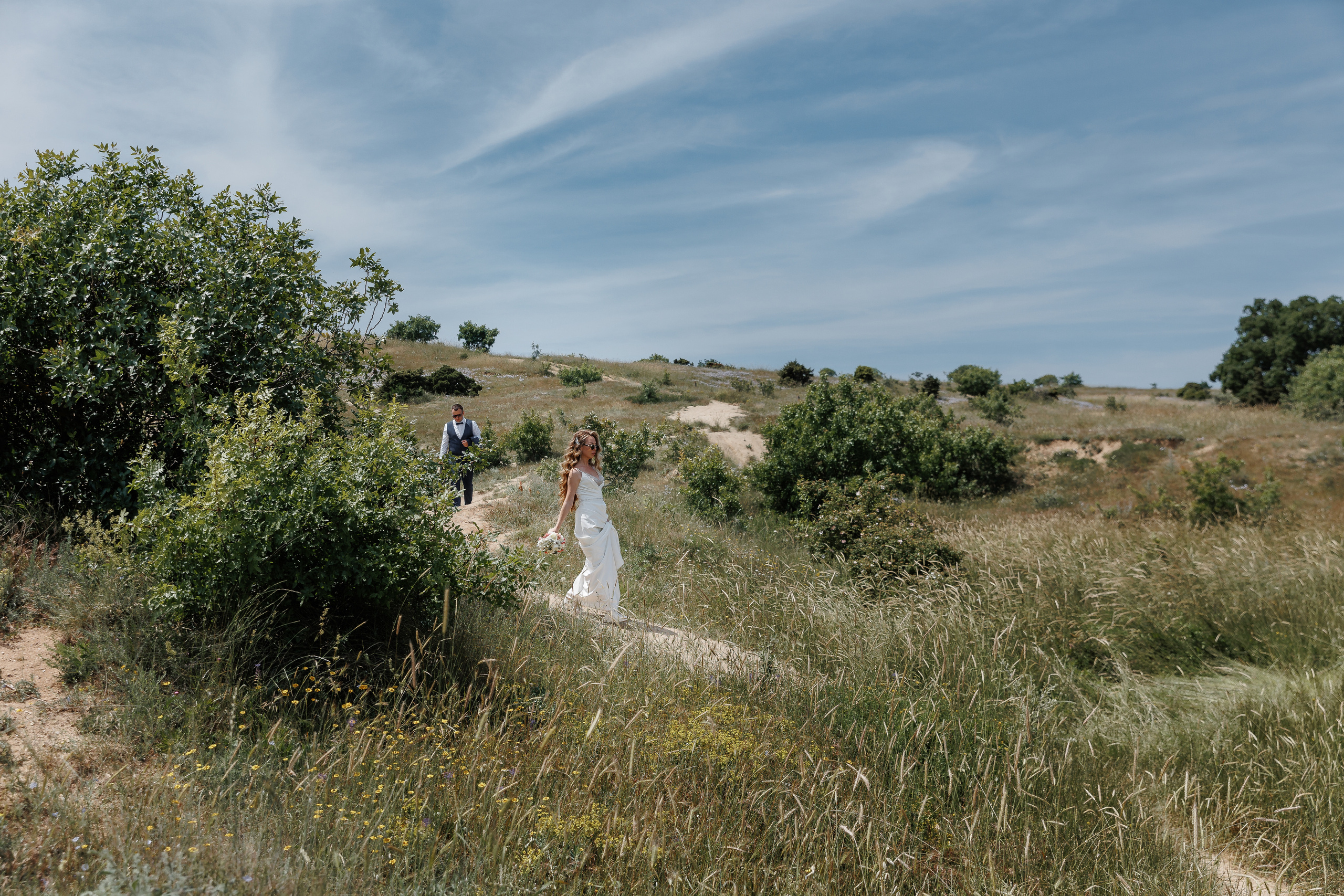 Море и горы. Анонс свадьбы Карины и Алексея. Свадебный фотограф в Крыму и Севастополе Ольга Баскакова