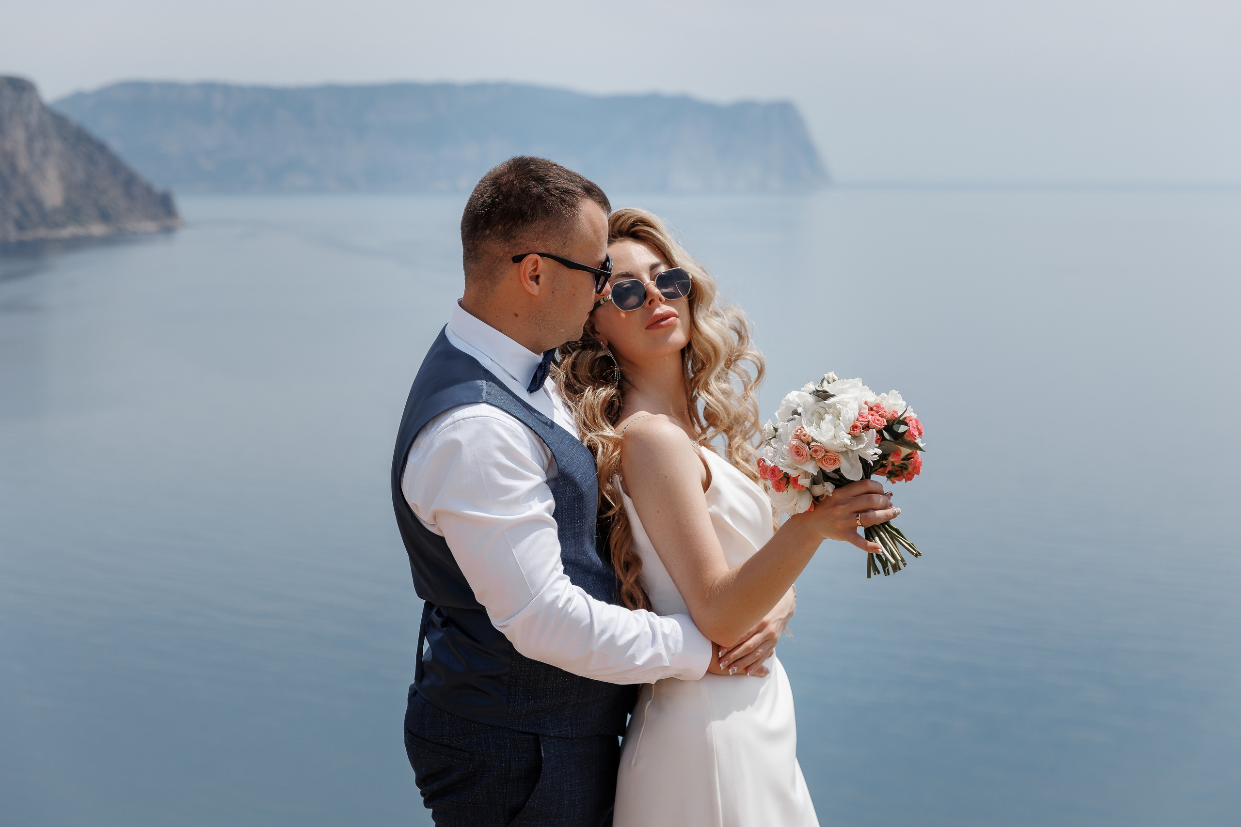 Море и горы. Анонс свадьбы Карины и Алексея. Свадебный фотограф в Крыму и Севастополе Ольга Баскакова